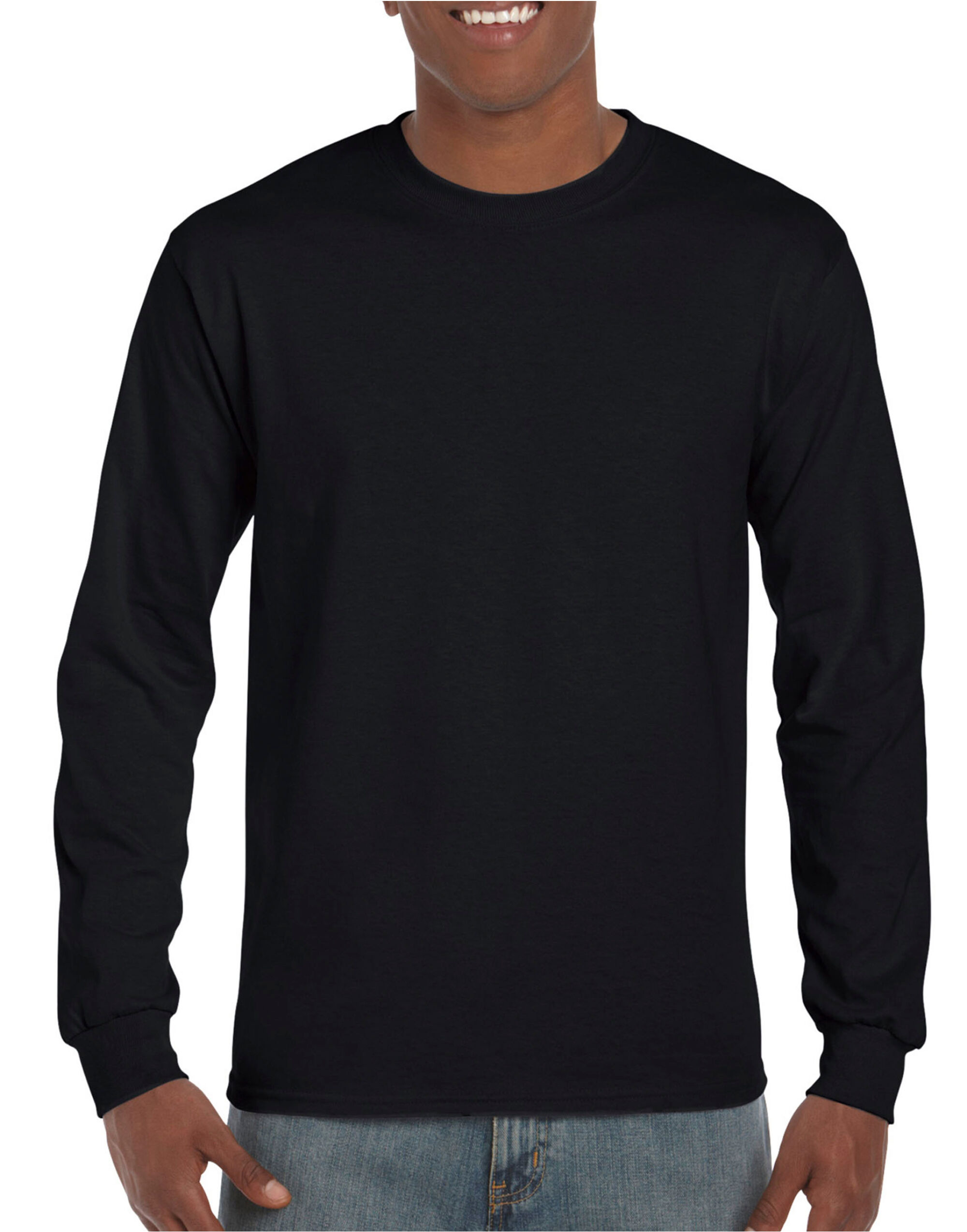H400 Adult Long Sleeve T-Shirt Black H400 Adult Long Sleeve T-Shirt Black