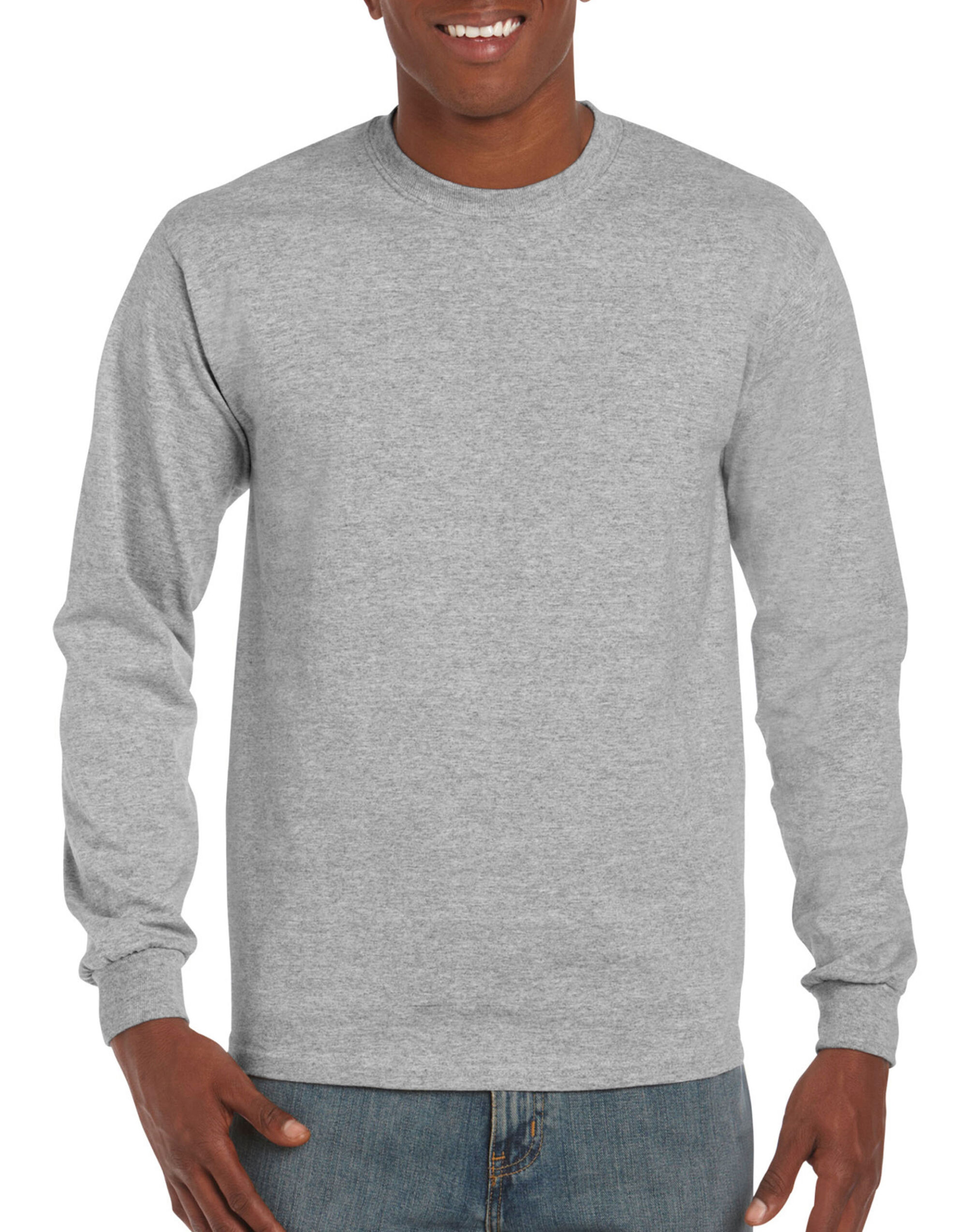 Sport Grey (RS) Adult Long Sleeve T-Shirt Sport Grey (RS) Adult Long Sleeve T-Shirt