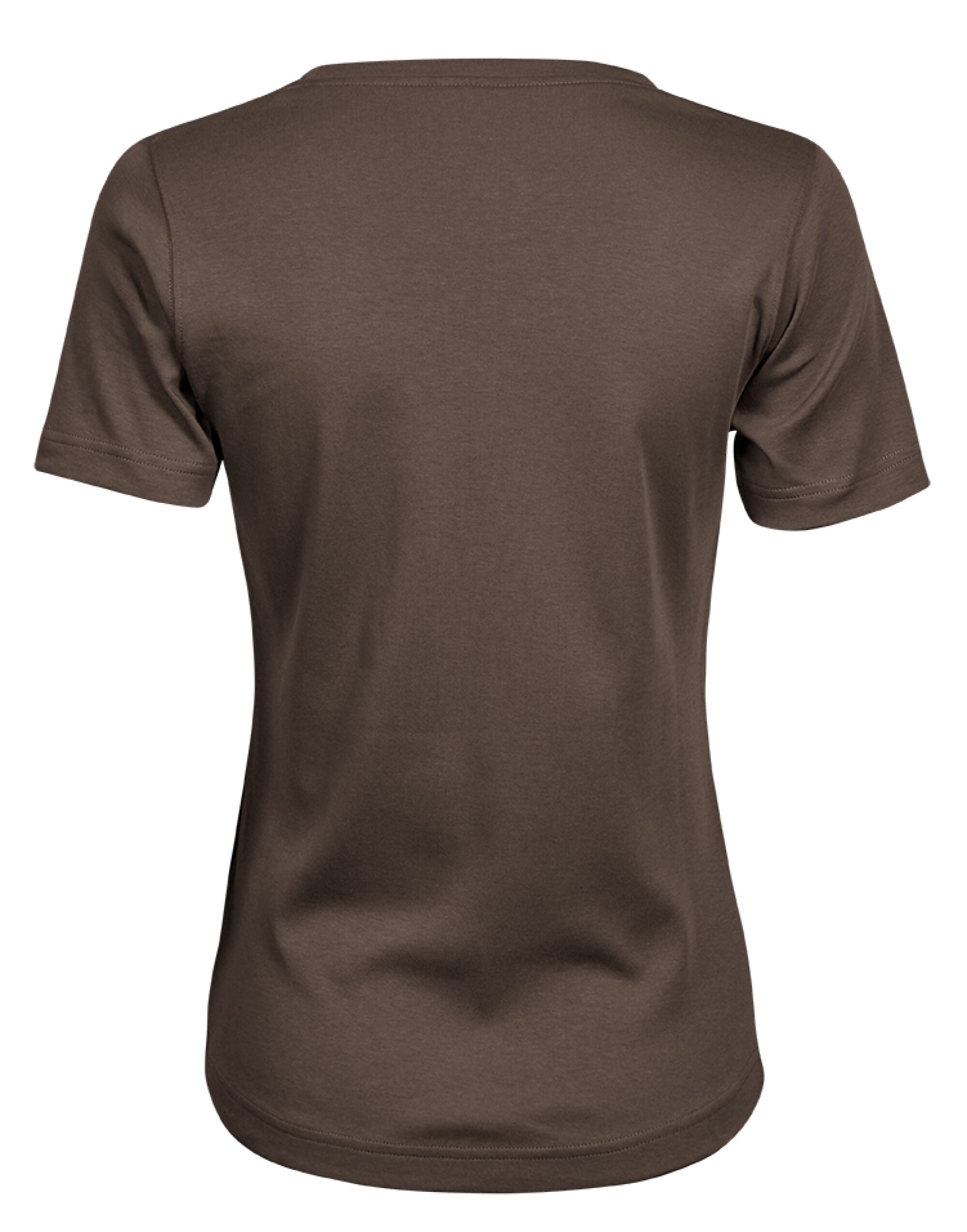 TJ580 Ladies’ Interlock Tee Chocolate