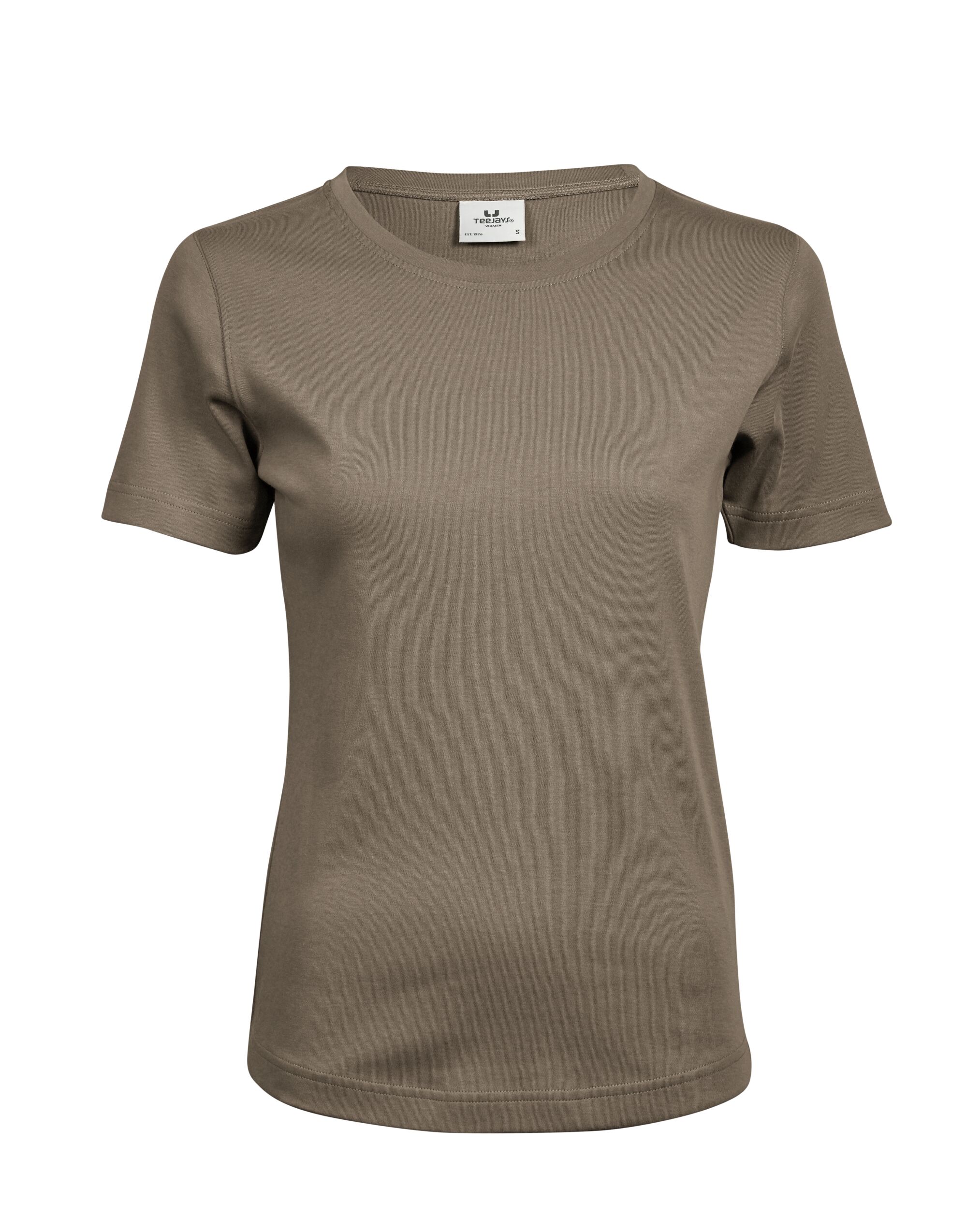 TJ580 Ladies’ Interlock Tee Clay TJ580 Ladies’ Interlock Tee Clay