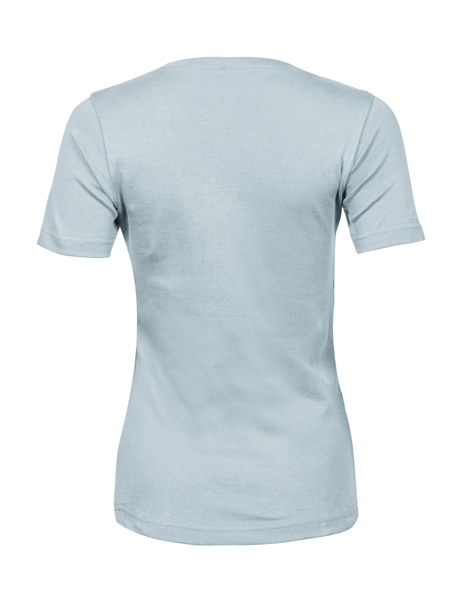 TJ580 Ladies’ Interlock Tee Ice Blue