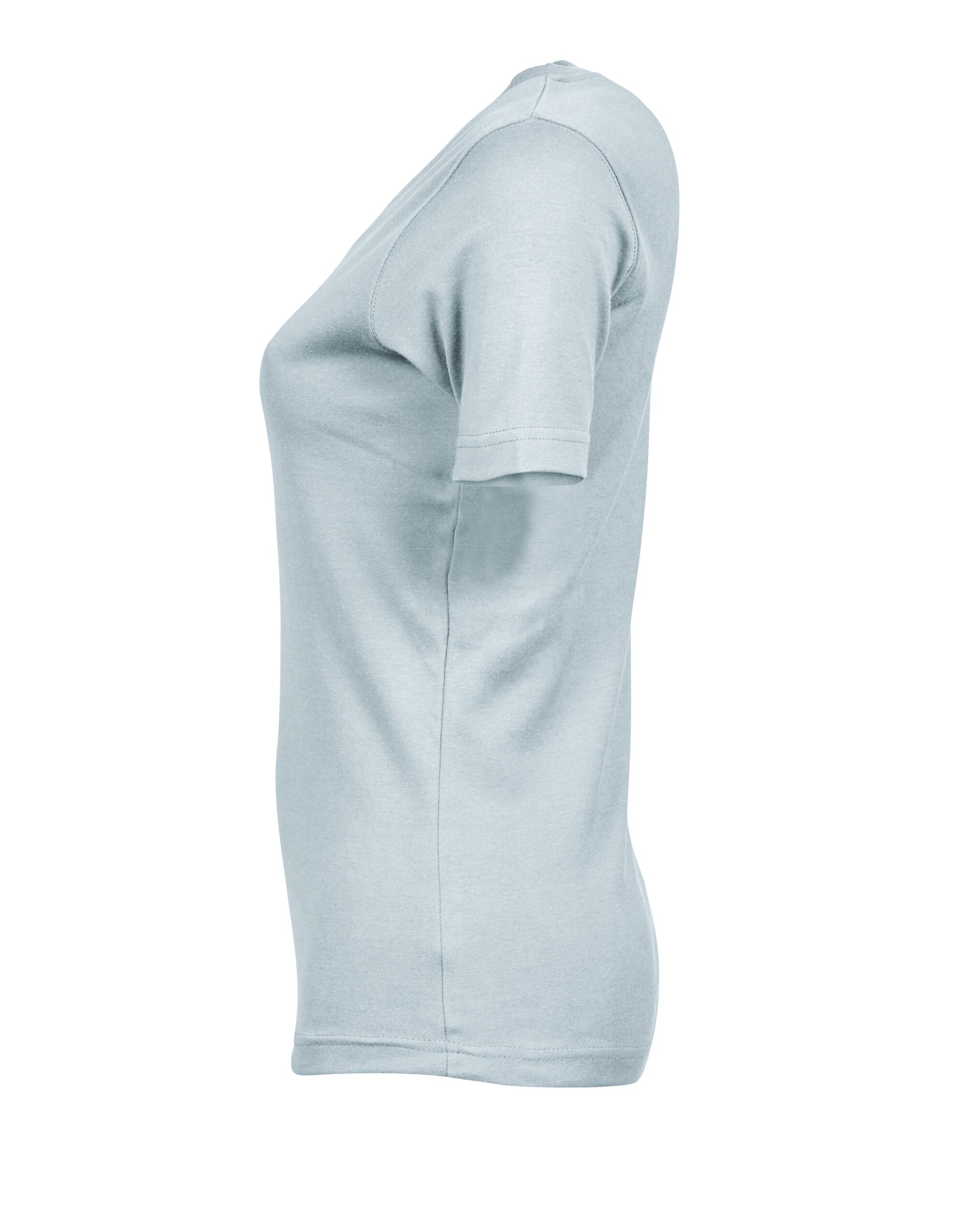 TJ580 Ladies’ Interlock Tee Ice Blue