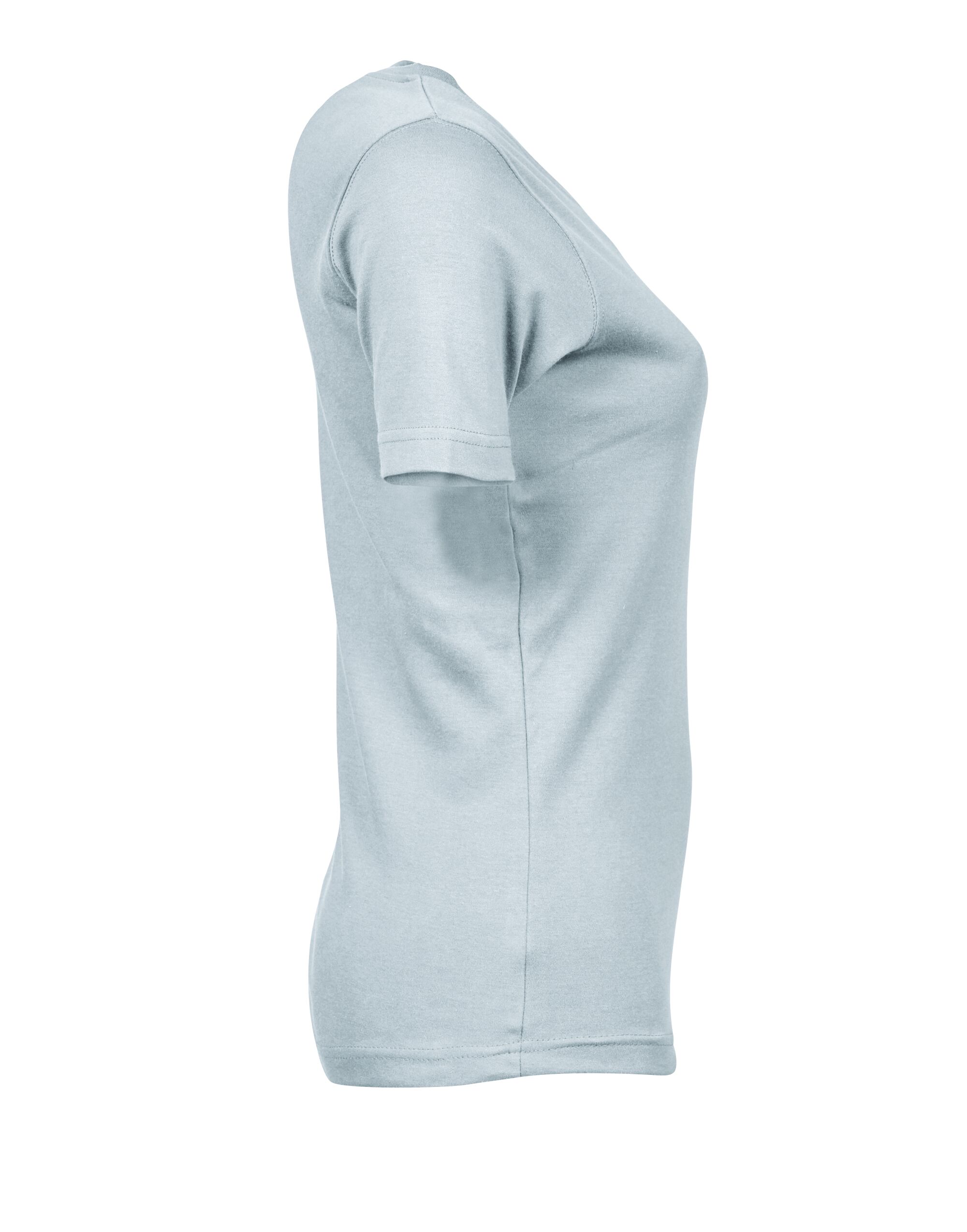 TJ580 Ladies’ Interlock Tee Ice Blue