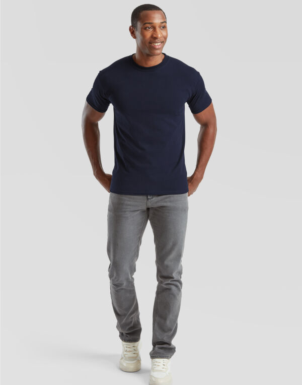 61044 Navy Blue Men’s Super Premium T