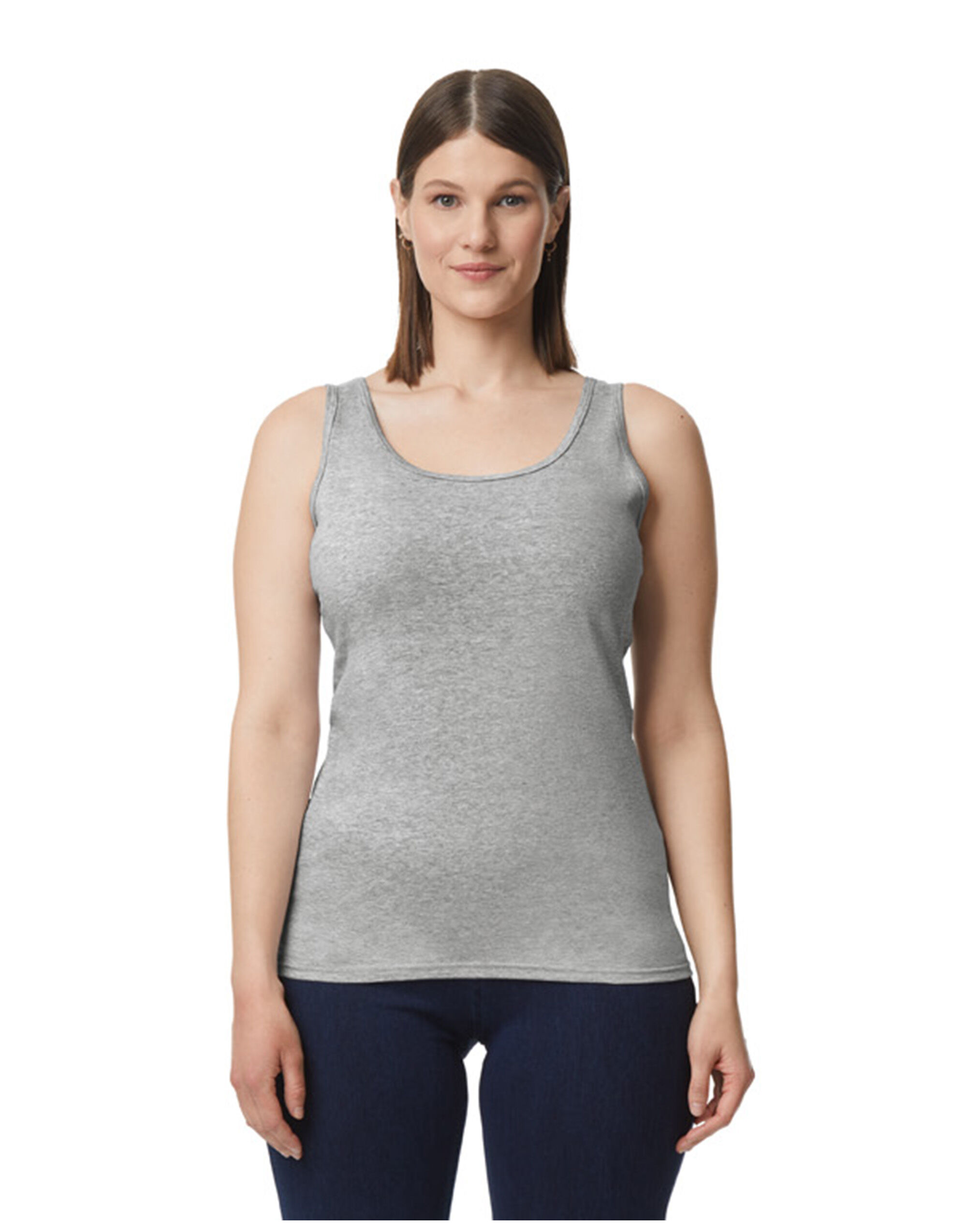 64200L Softstyle® Ladies’ Tank Top Sport Grey (RS)