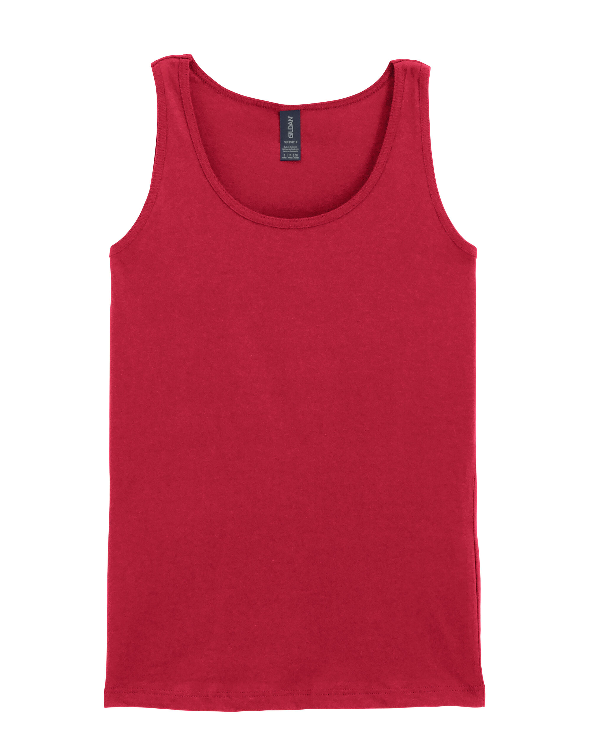 64200L Cherry Red Softstyle® Ladies’ Tank Top