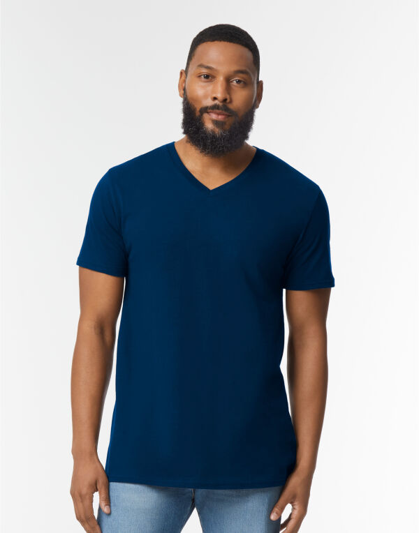 Irish Green Softstyle® Adult V-Neck T-Shirt