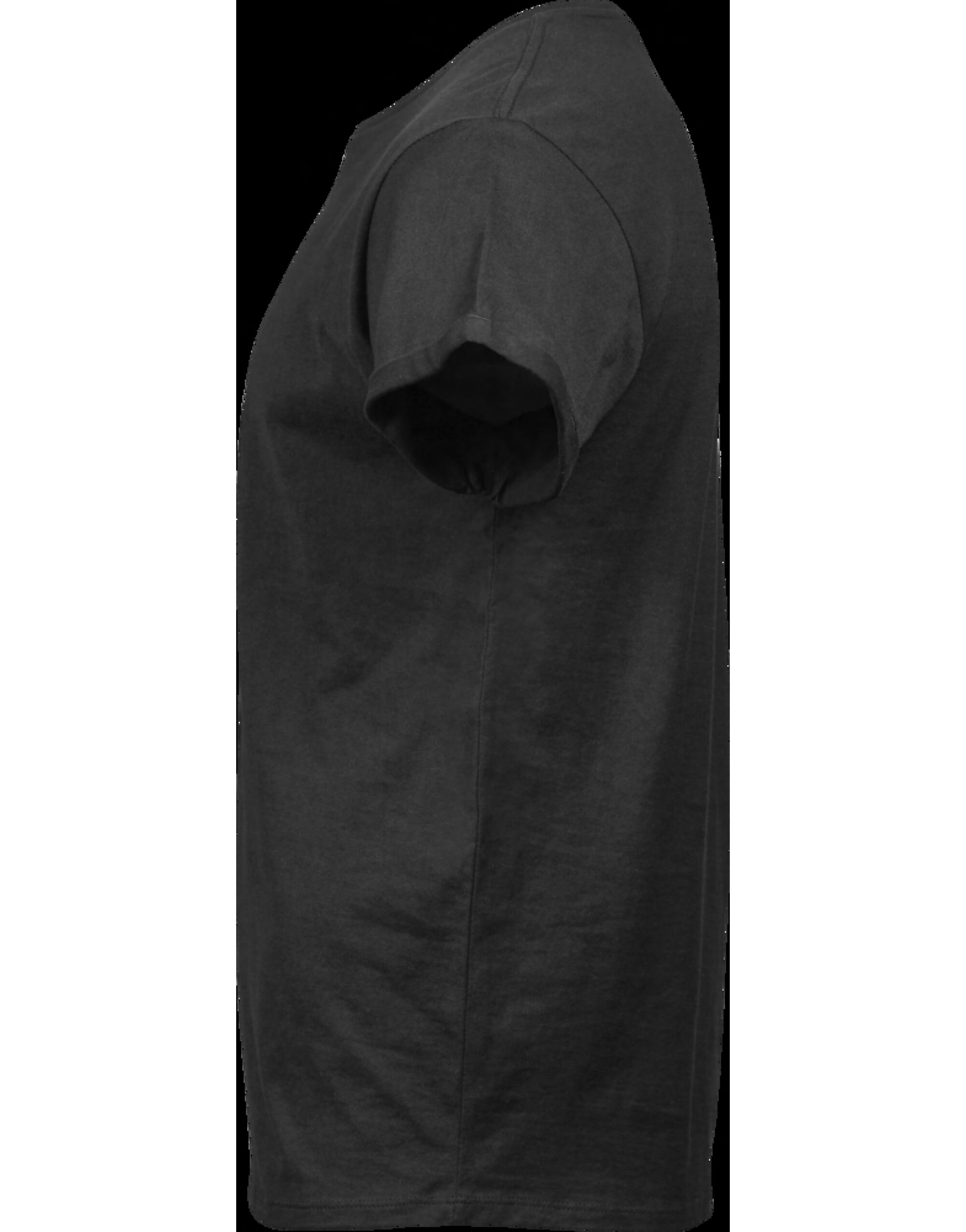 TJ5062 Men’s Roll-Up Tee Black