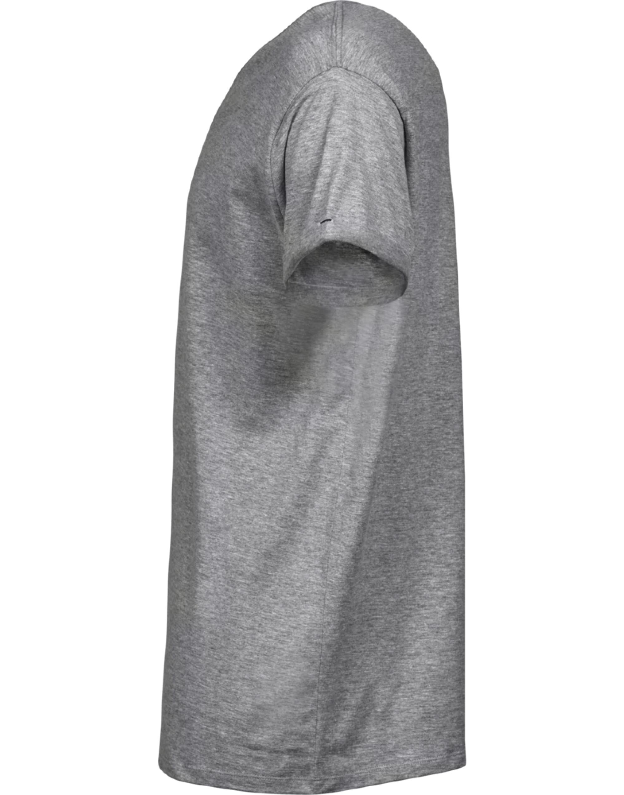 TJ5062 Men’s Roll-Up Tee Heather Grey