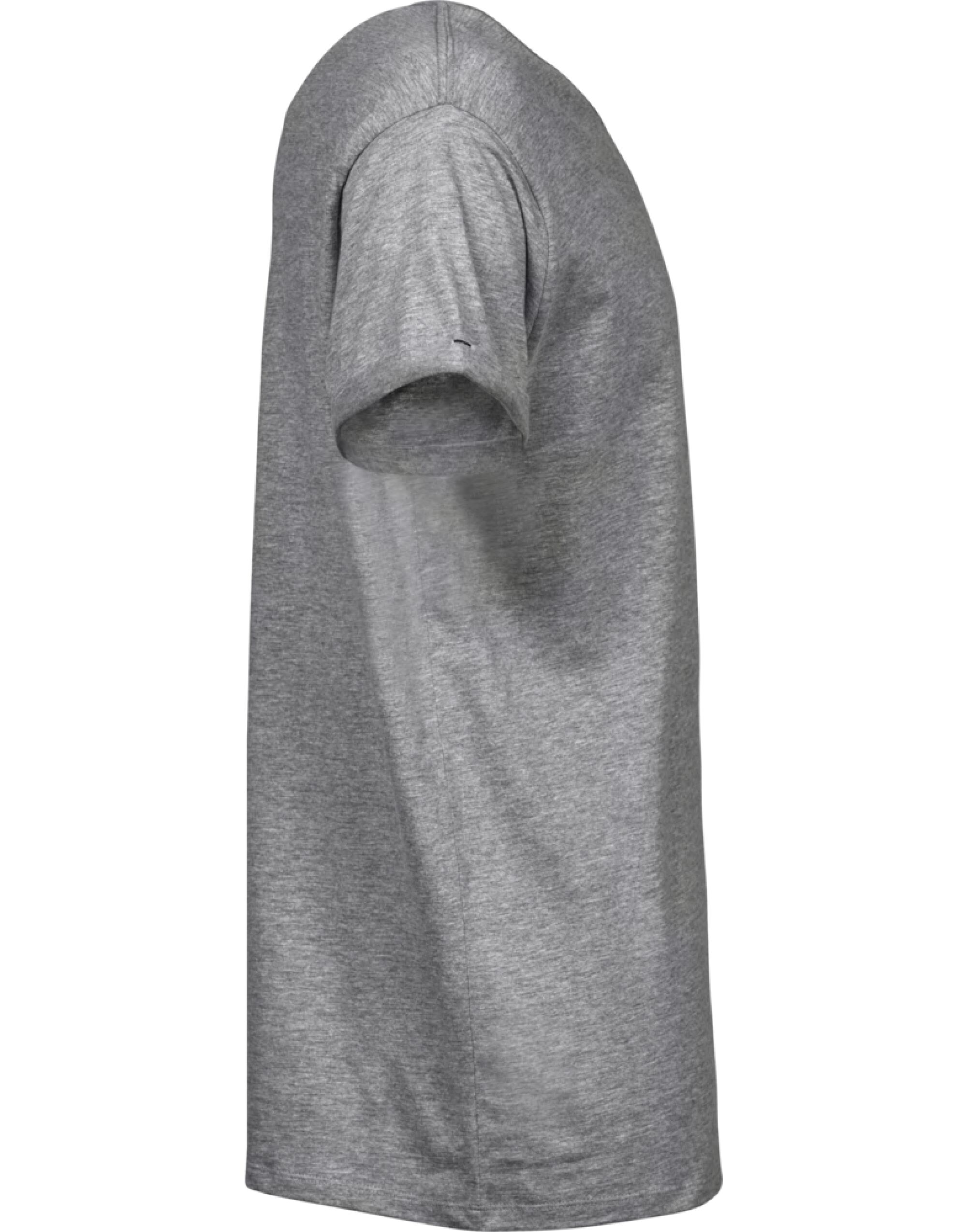 TJ5062 Men’s Roll-Up Tee Heather Grey