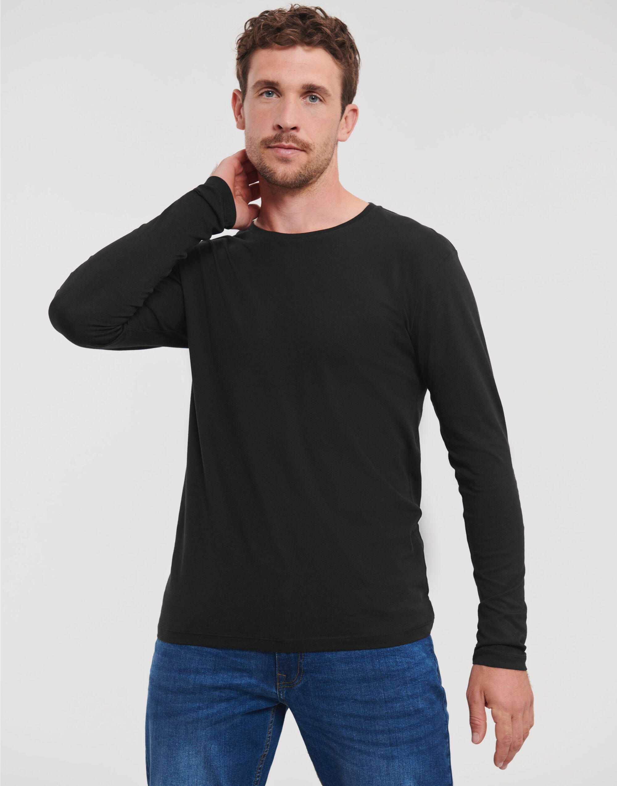 Black Men’s Long Sleeve T Black Men’s Long Sleeve T