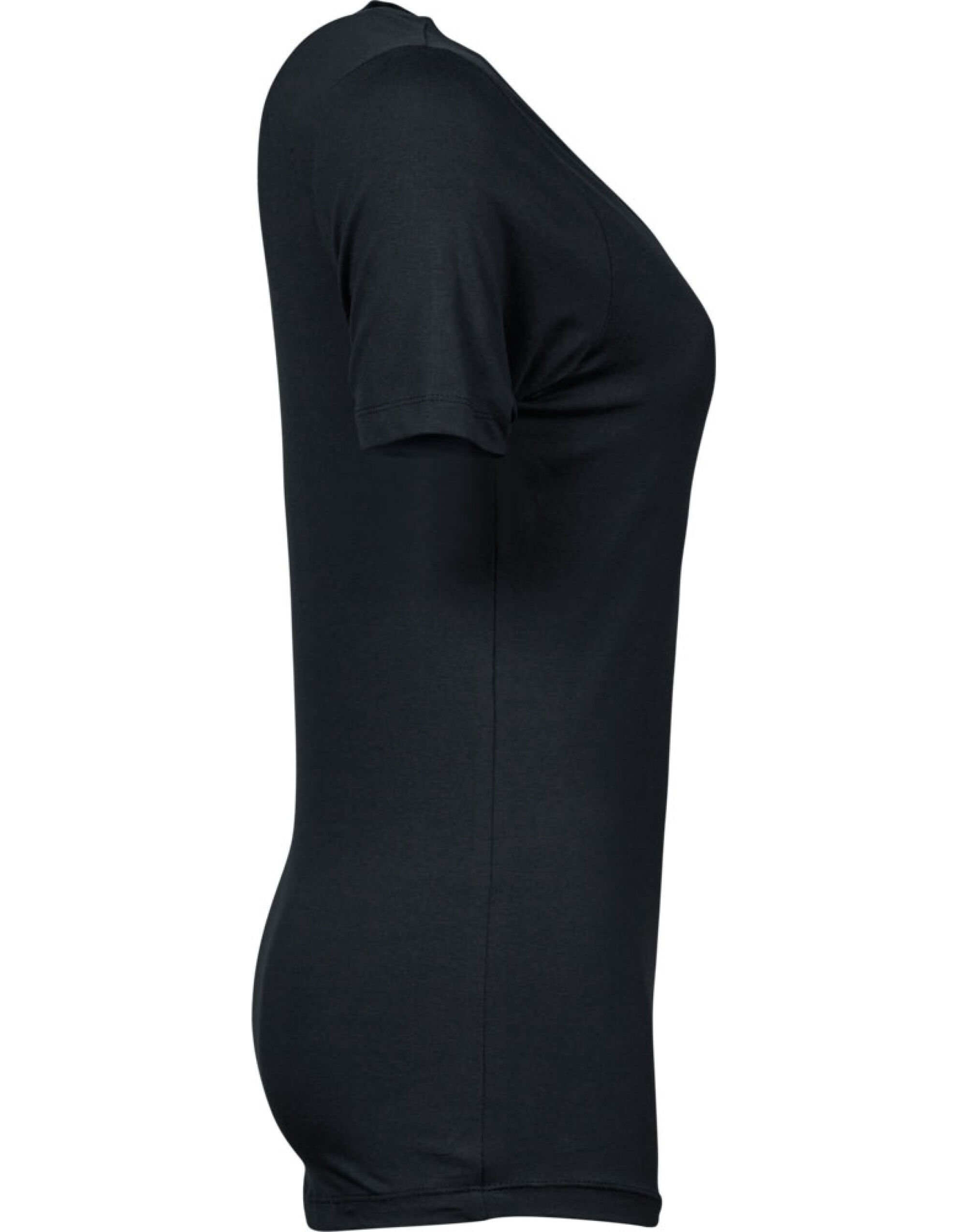 TJ450 Ladies’ Stretch Tee Black