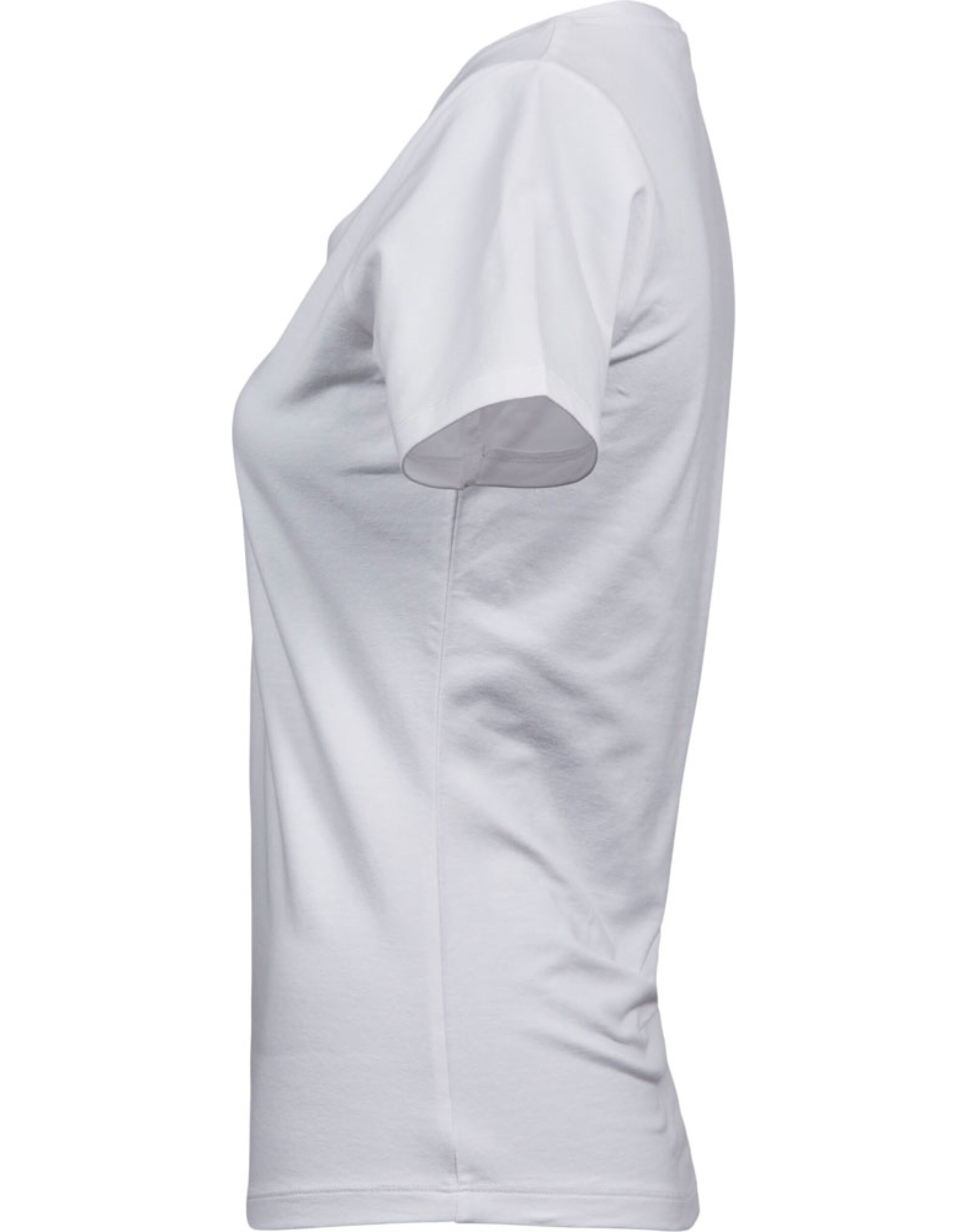 TJ450 Ladies’ Stretch Tee White