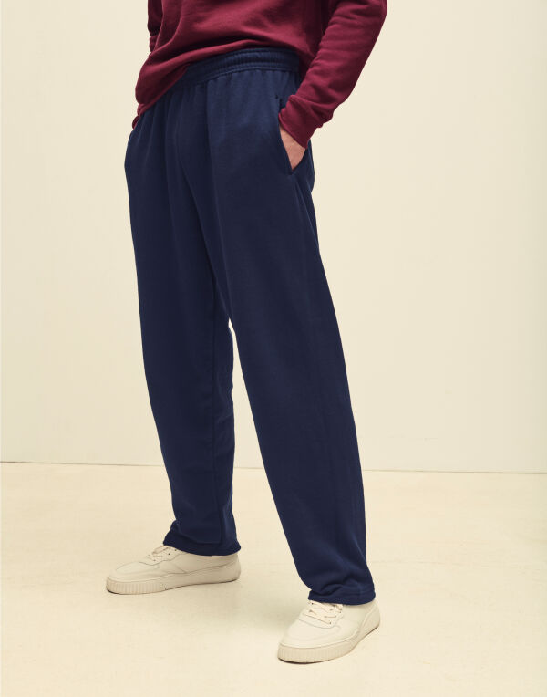 64032 Men’s Classic Open Hem Jog Pants Black