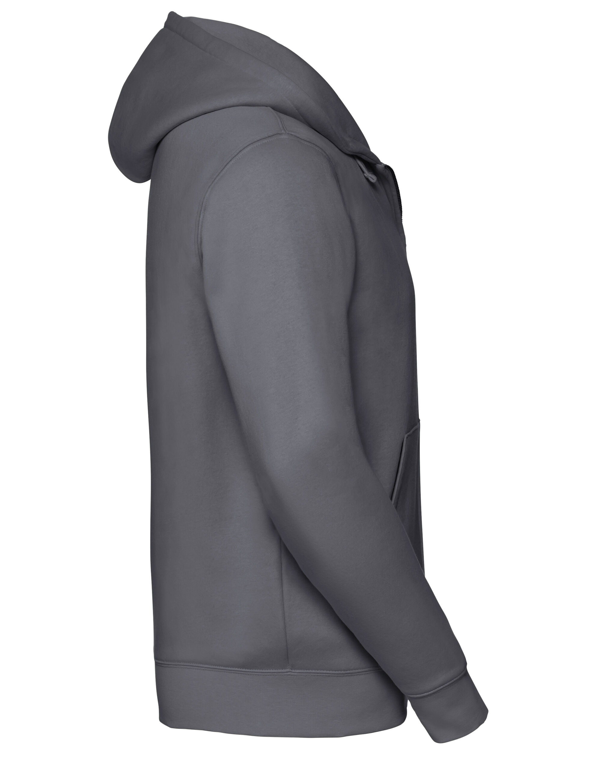 266M Convoy Grey Men’s Authentic Zipped Hood Jacket