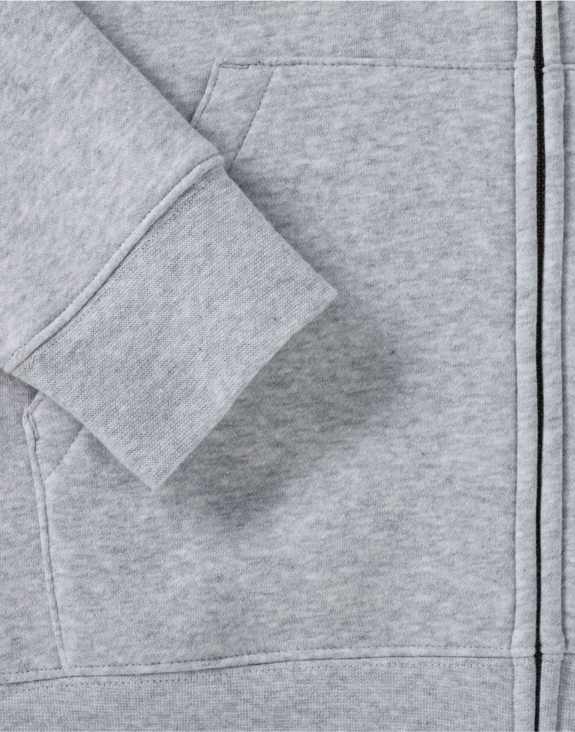 266M Men’s Authentic Zipped Hood Jacket Light Oxford