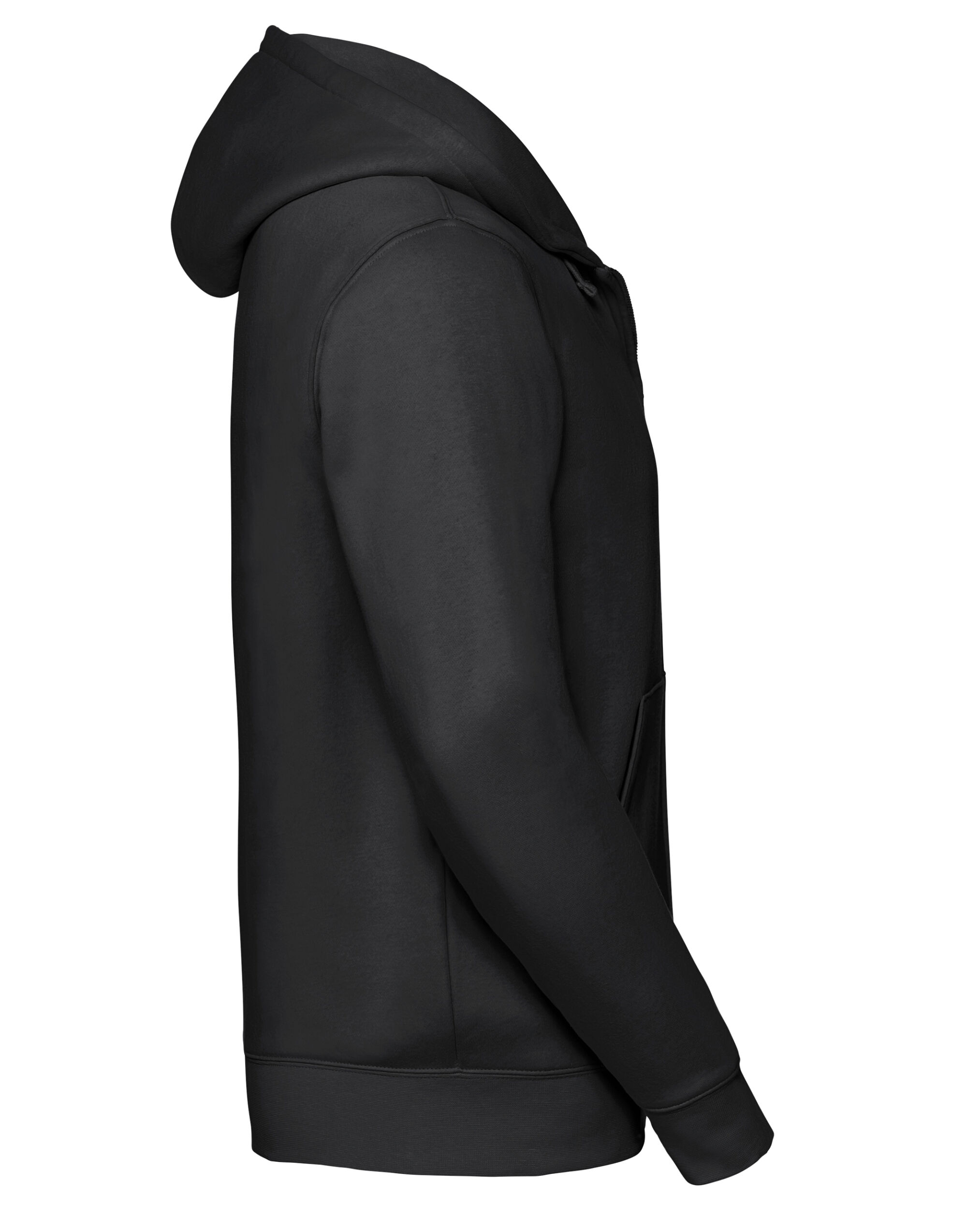 266M Black Men’s Authentic Zipped Hood Jacket