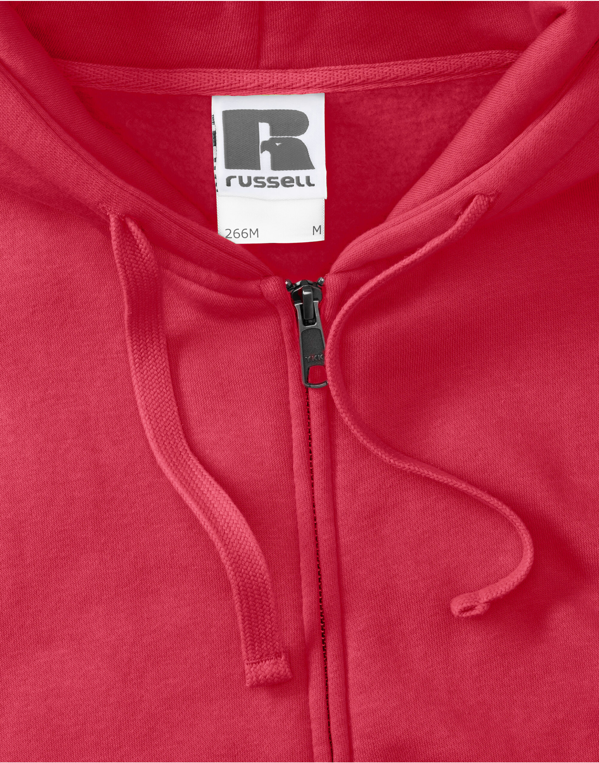 266M Classic Red Men’s Authentic Zipped Hood Jacket