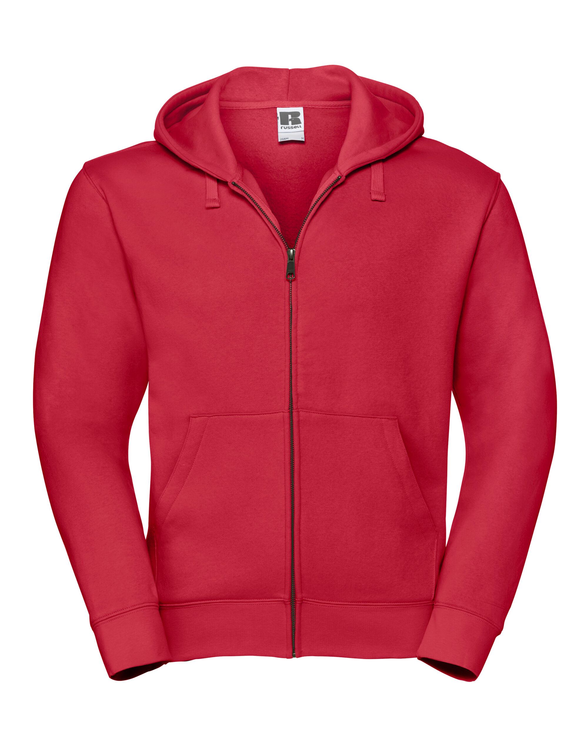 266M Classic Red Men’s Authentic Zipped Hood Jacket