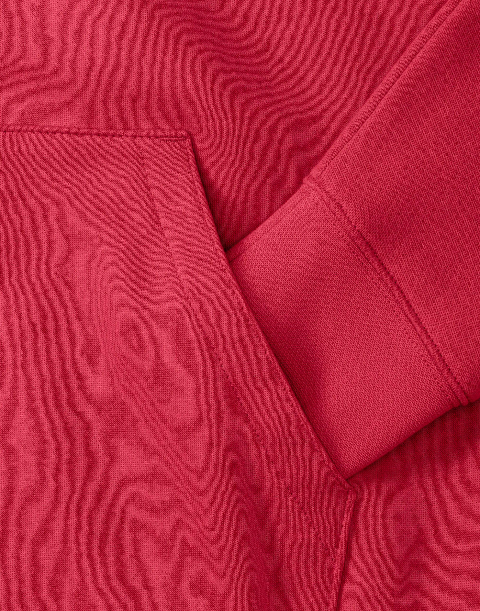 266M Classic Red Men’s Authentic Zipped Hood Jacket