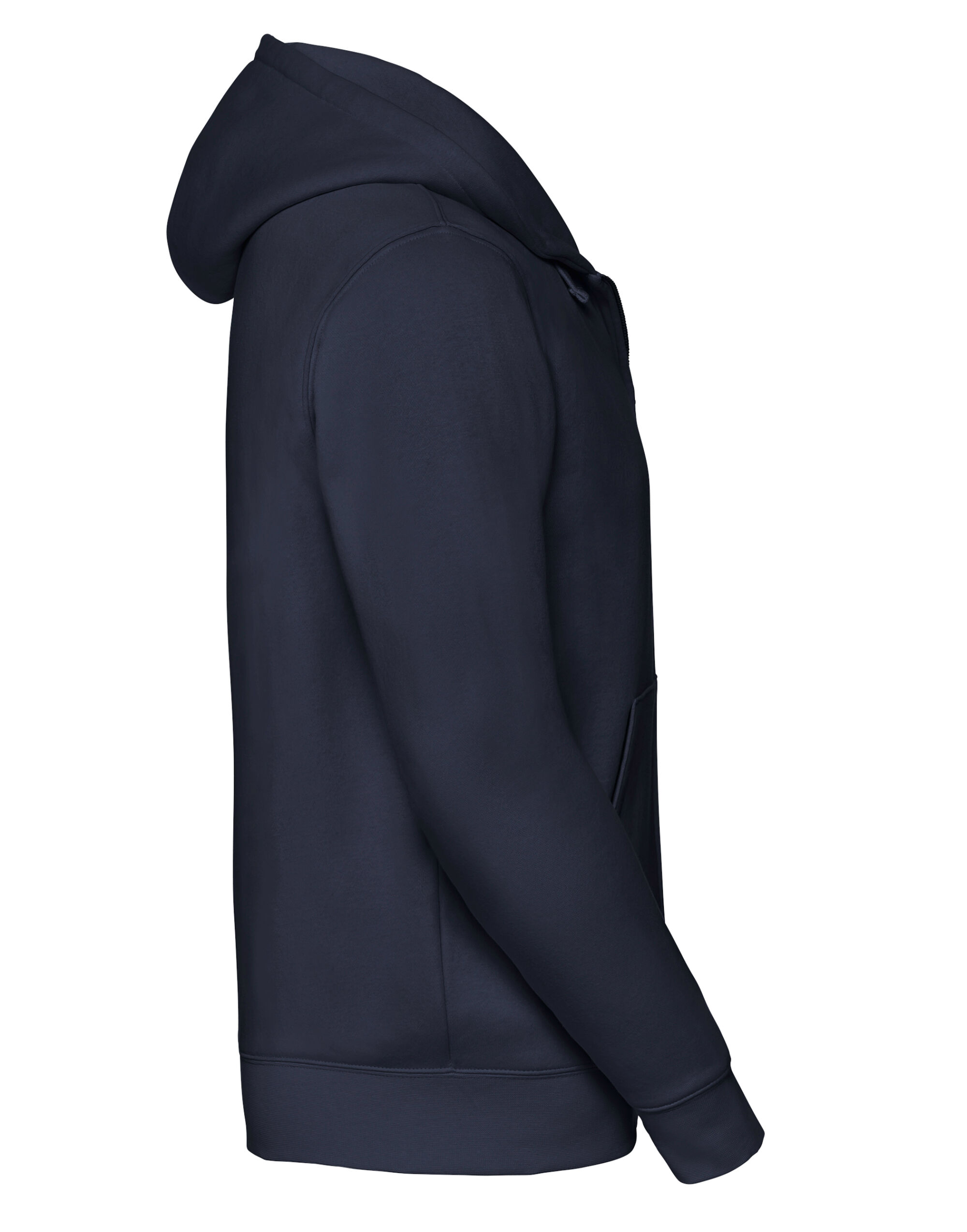 266M French Navy Men’s Authentic Zipped Hood Jacket