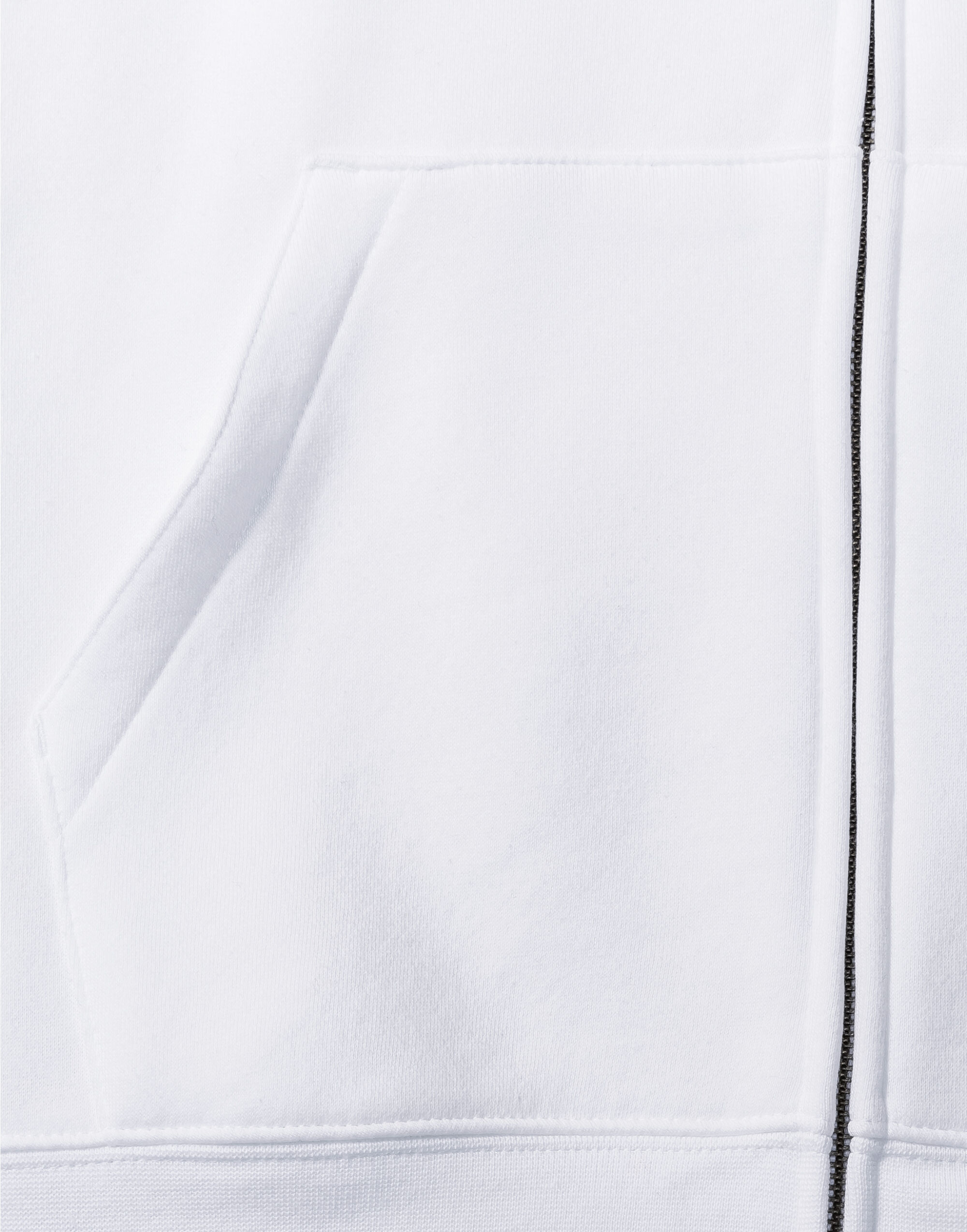 266M White Men’s Authentic Zipped Hood Jacket
