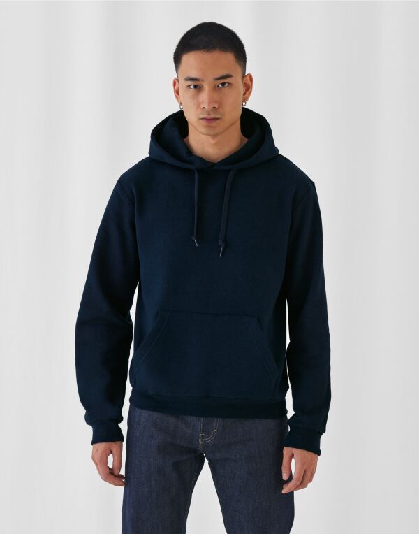 Radiant Purple ID.003 Cotton Rich Hooded Sweatshirt