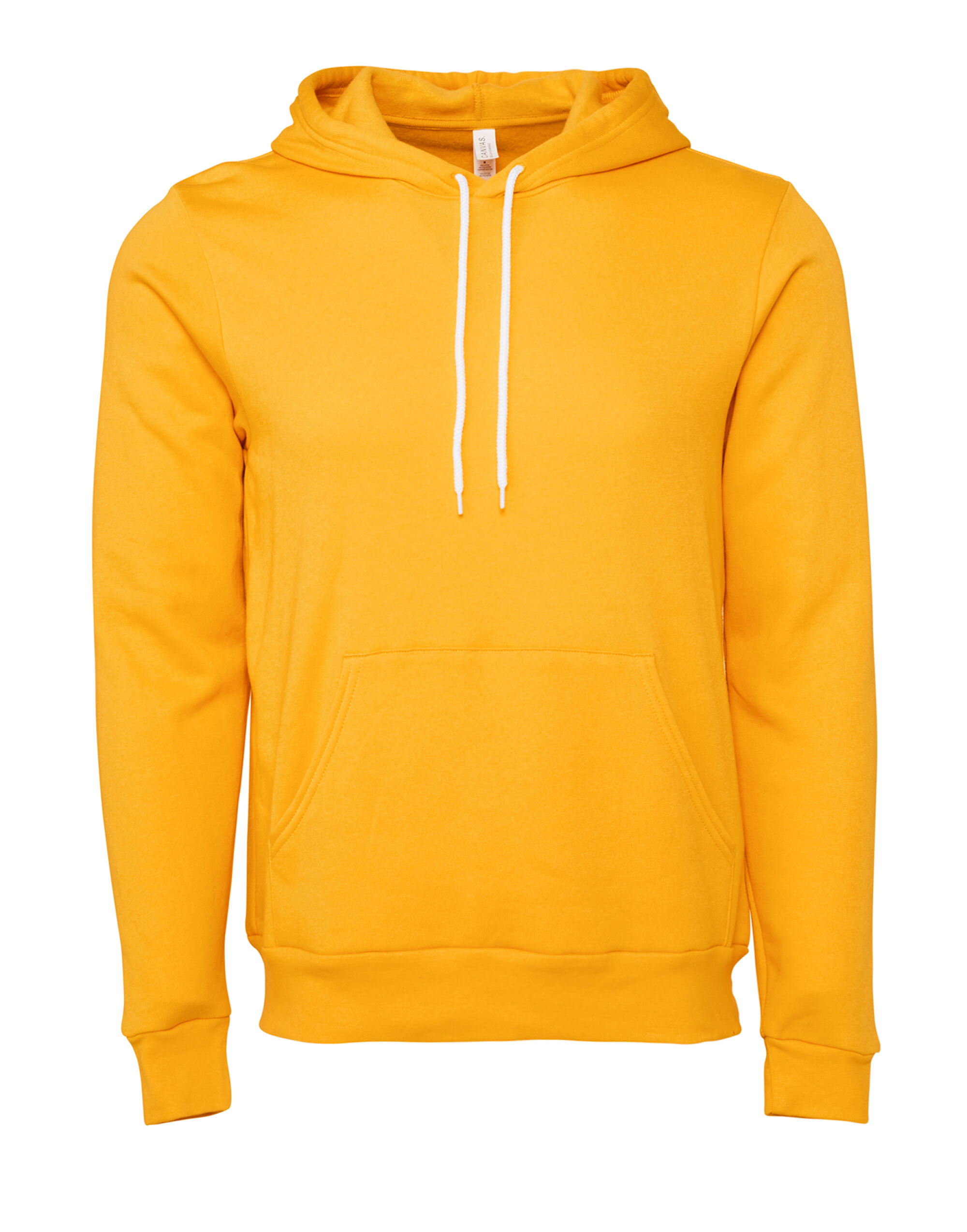 CA3719 Canvas Unisex Poly-Cotton Fleece Pullover Hoodie Gold CA3719 Canvas Unisex Poly-Cotton Fleece Pullover Hoodie Gold