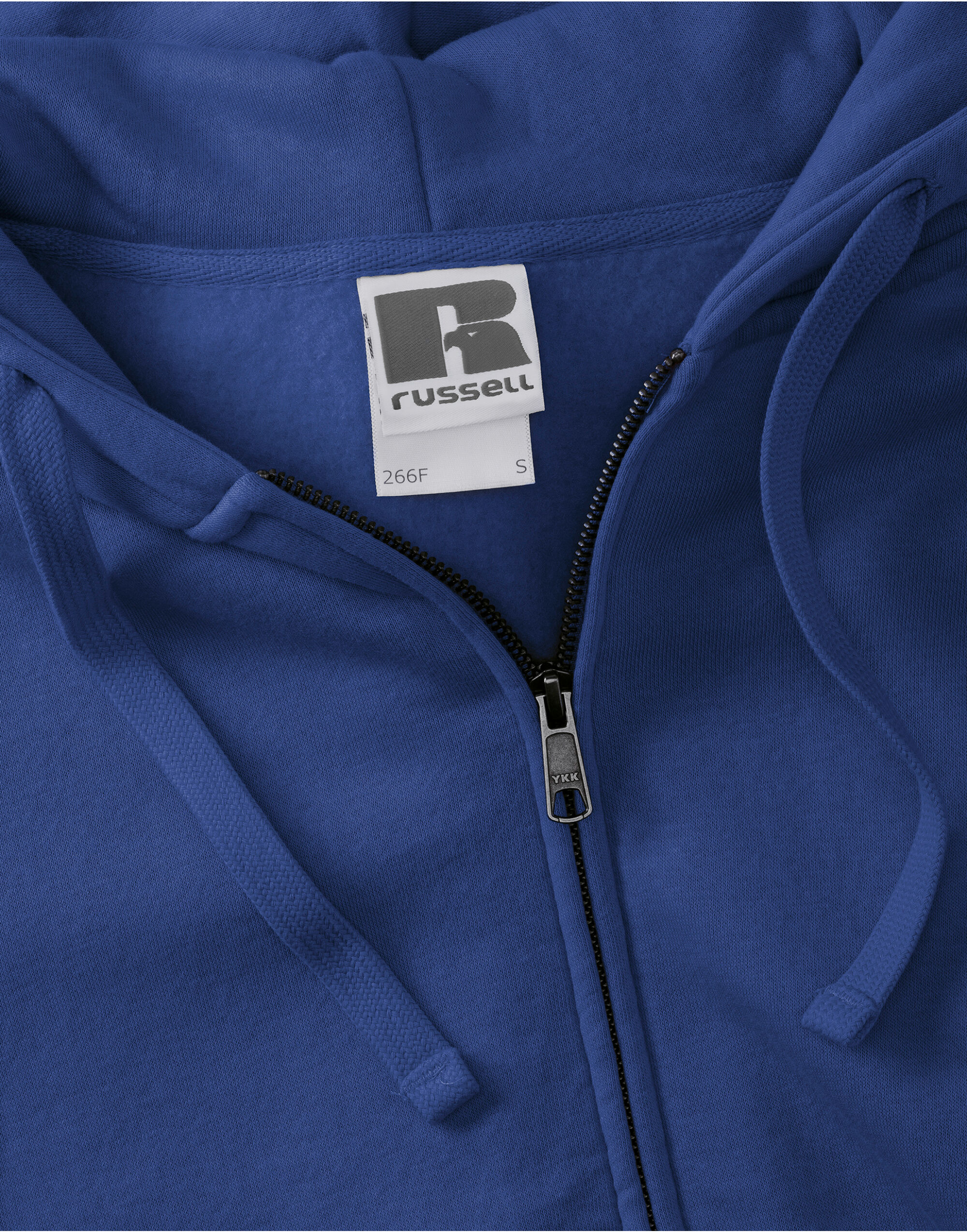 266F Bright Royal Ladies’ Authentic Zipped Hood Jacket