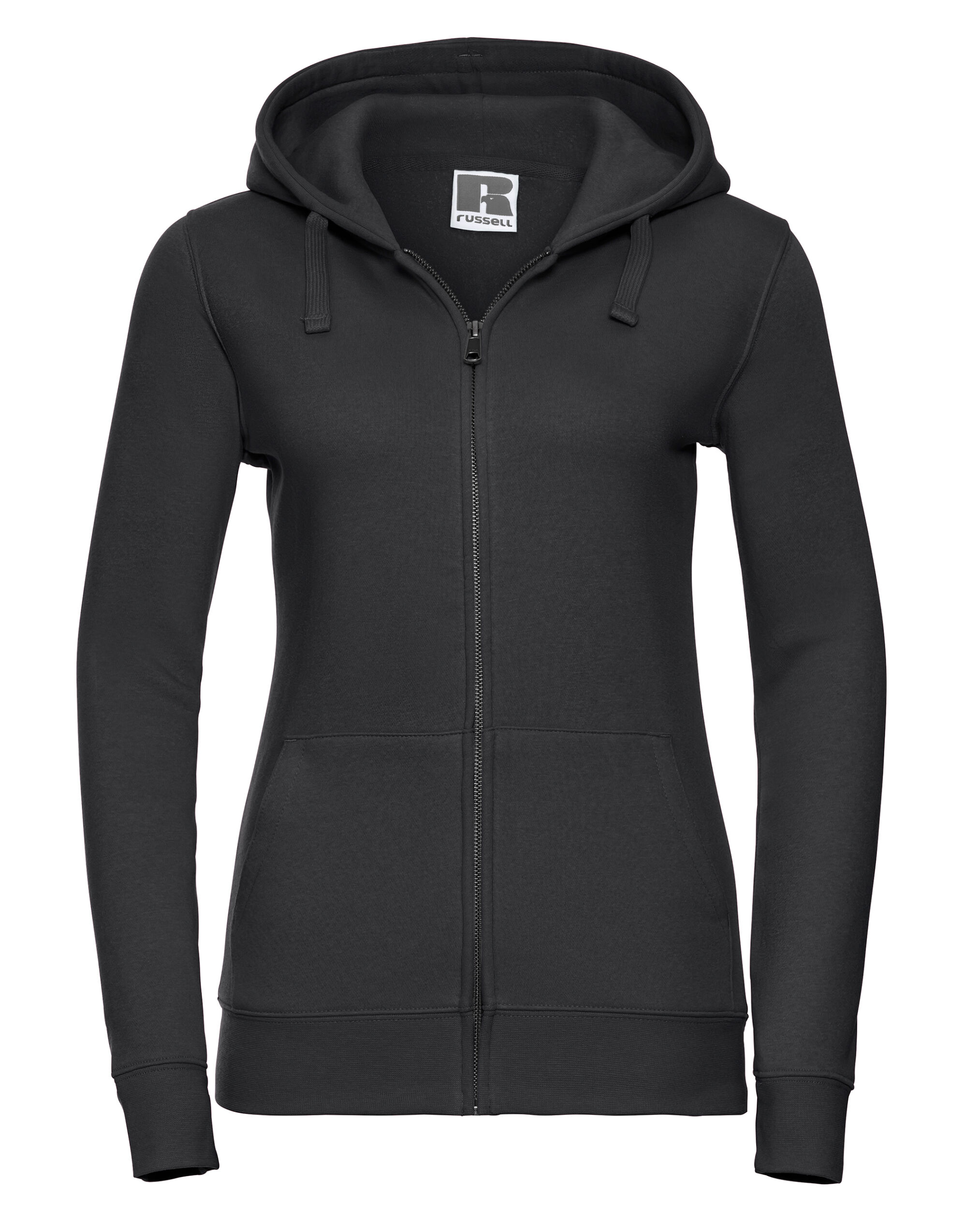 266F Black Ladies’ Authentic Zipped Hood Jacket