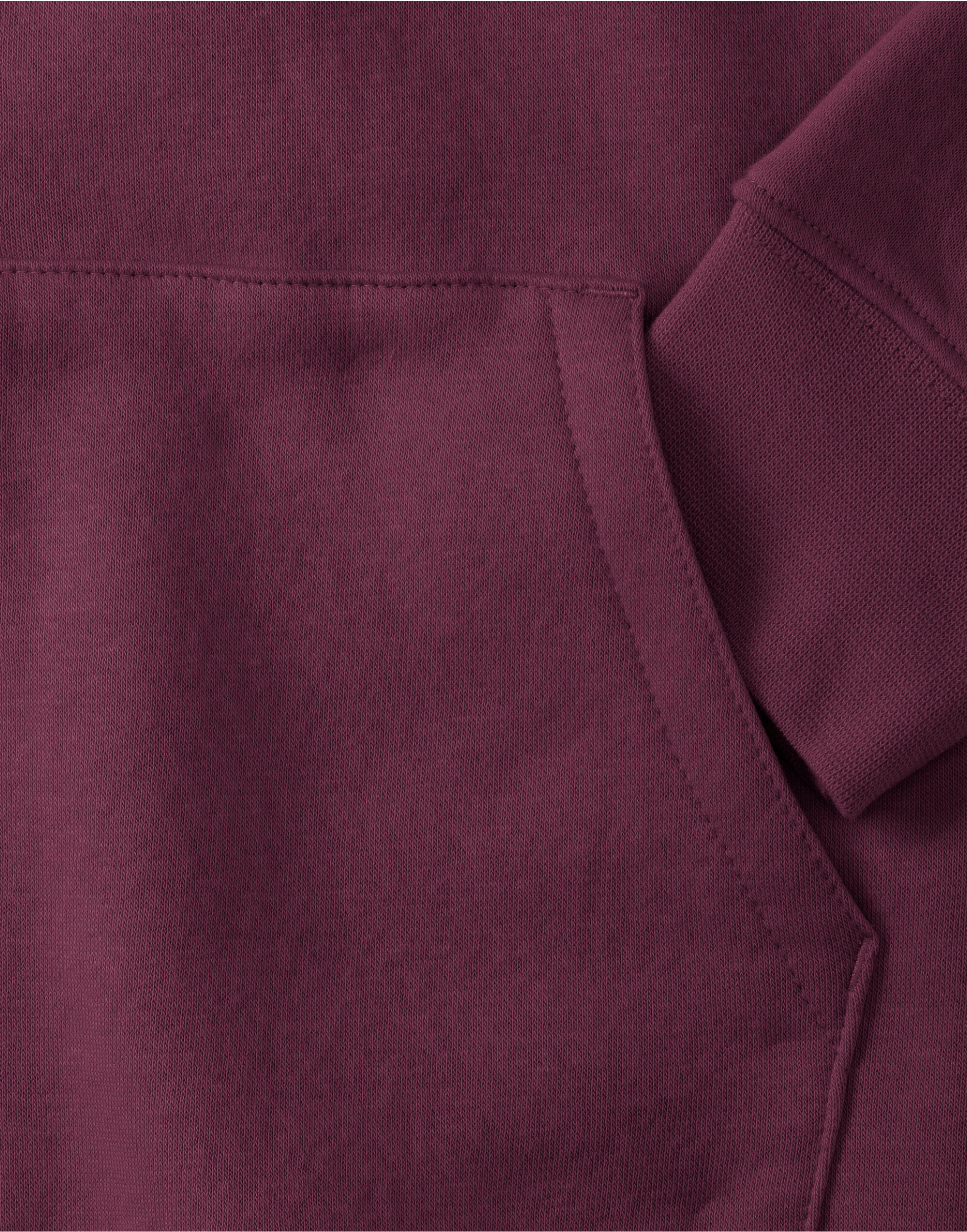 266F Burgundy Ladies’ Authentic Zipped Hood Jacket