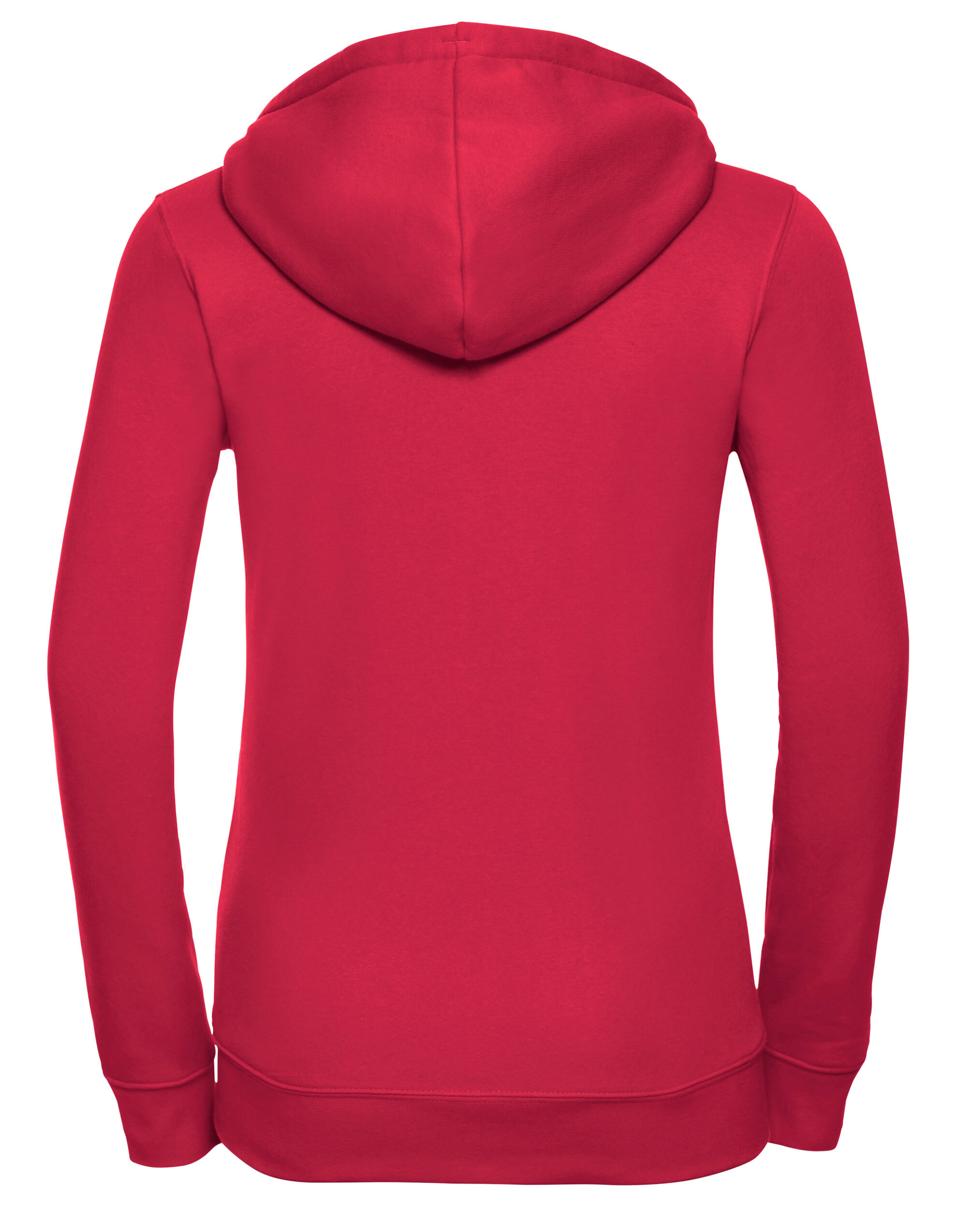 266F Ladies’ Authentic Zipped Hood Jacket Classic Red