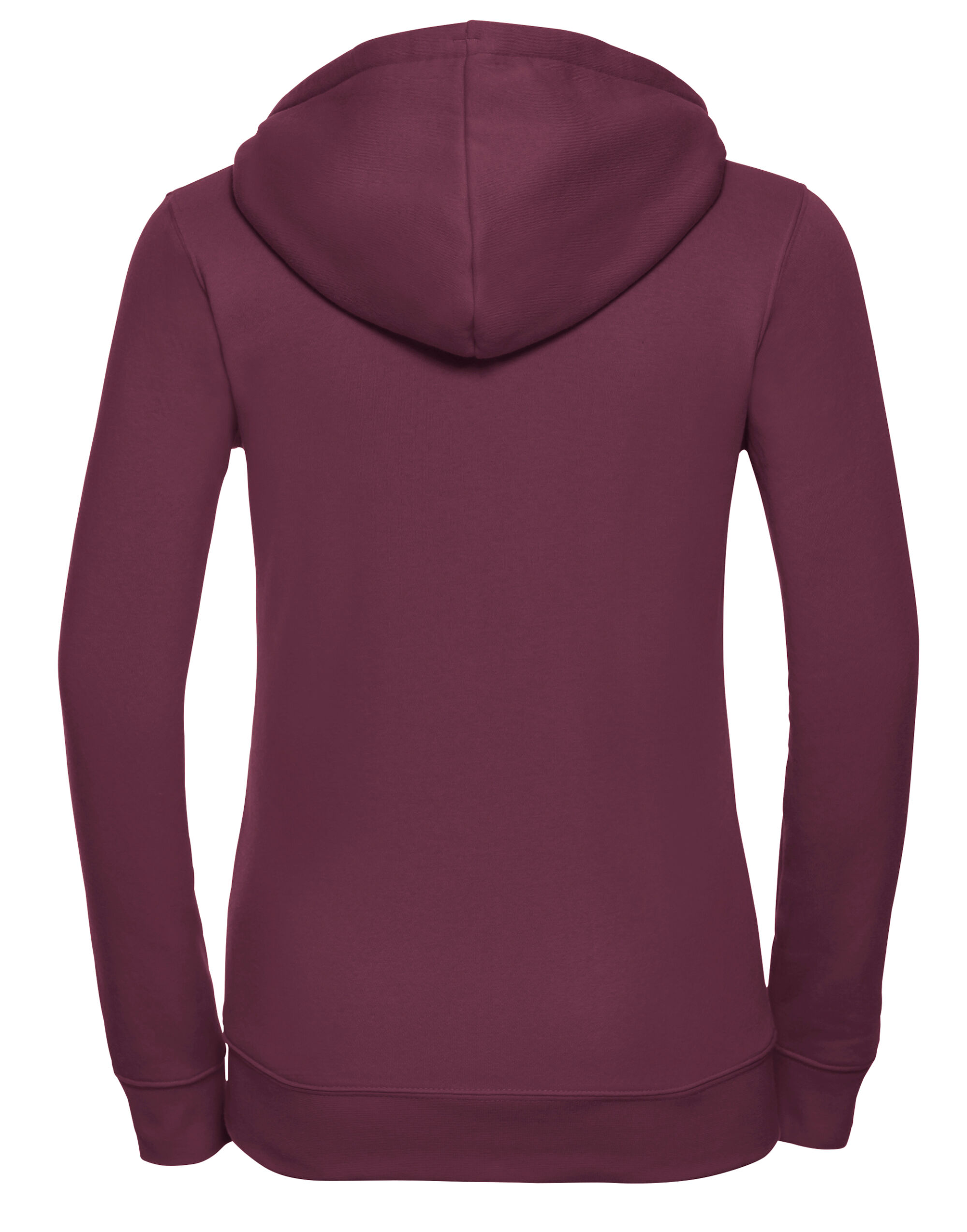 266F Ladies’ Authentic Zipped Hood Jacket Burgundy