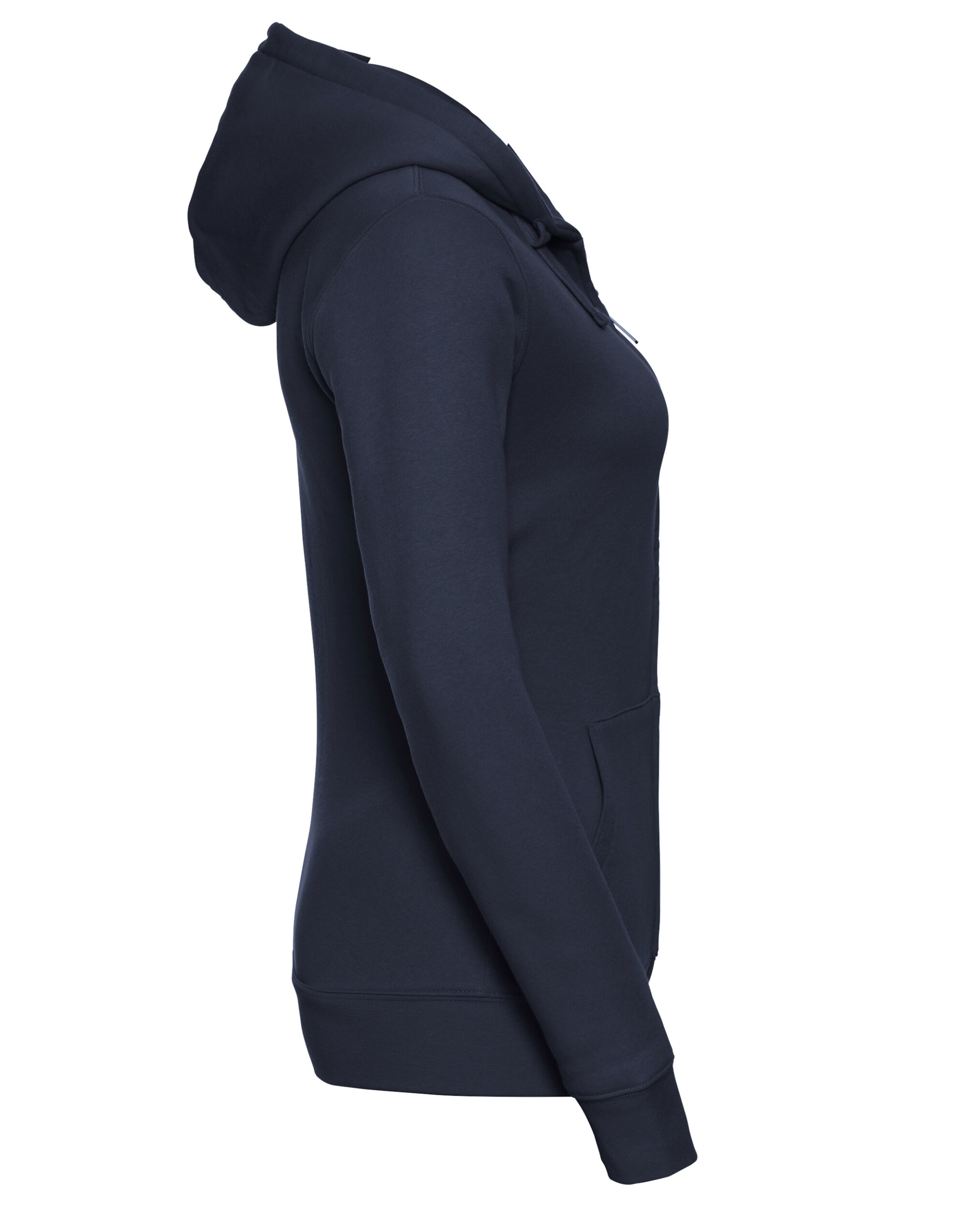 266F Ladies’ Authentic Zipped Hood Jacket French Navy