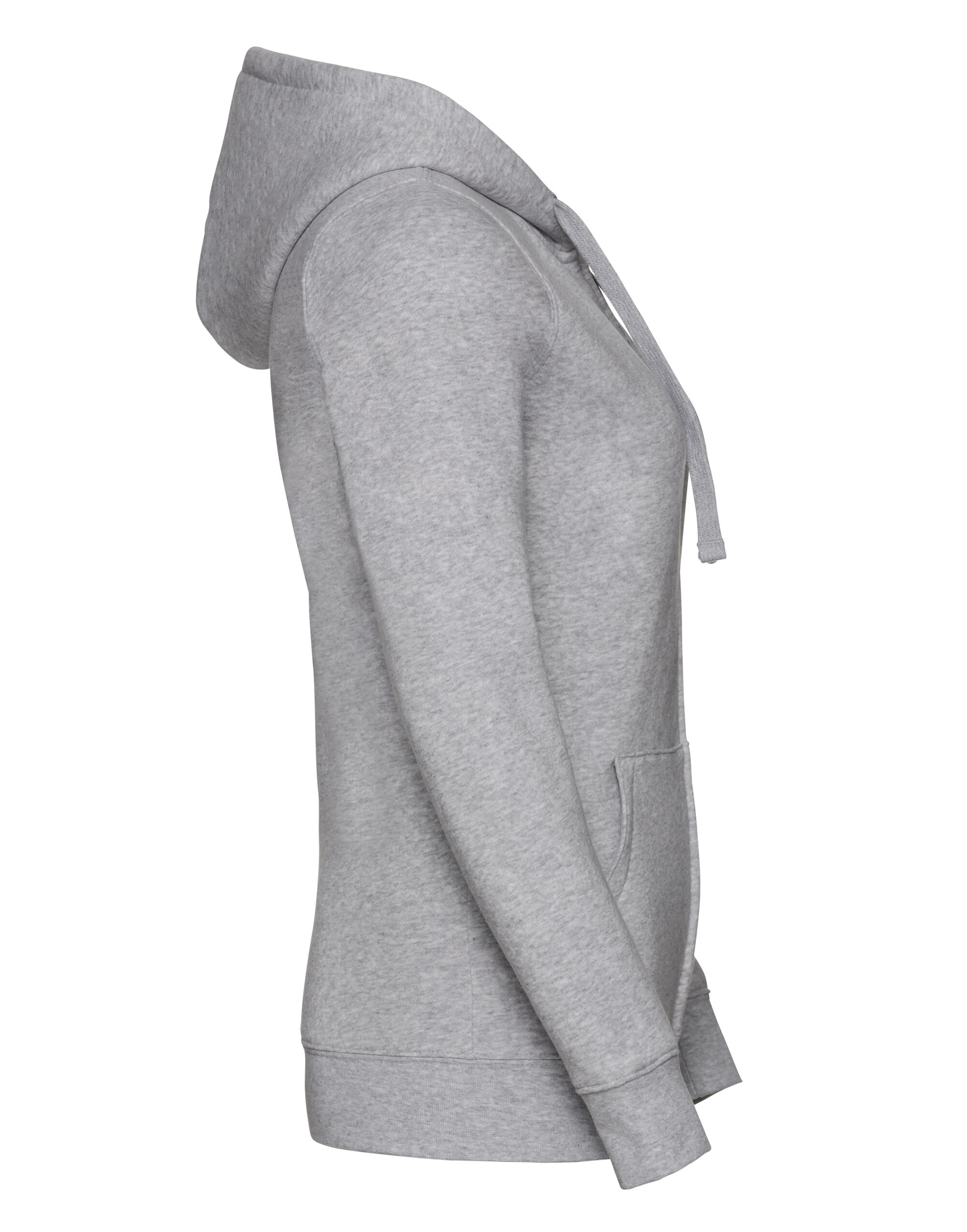 266F Ladies’ Authentic Zipped Hood Jacket Light Oxford