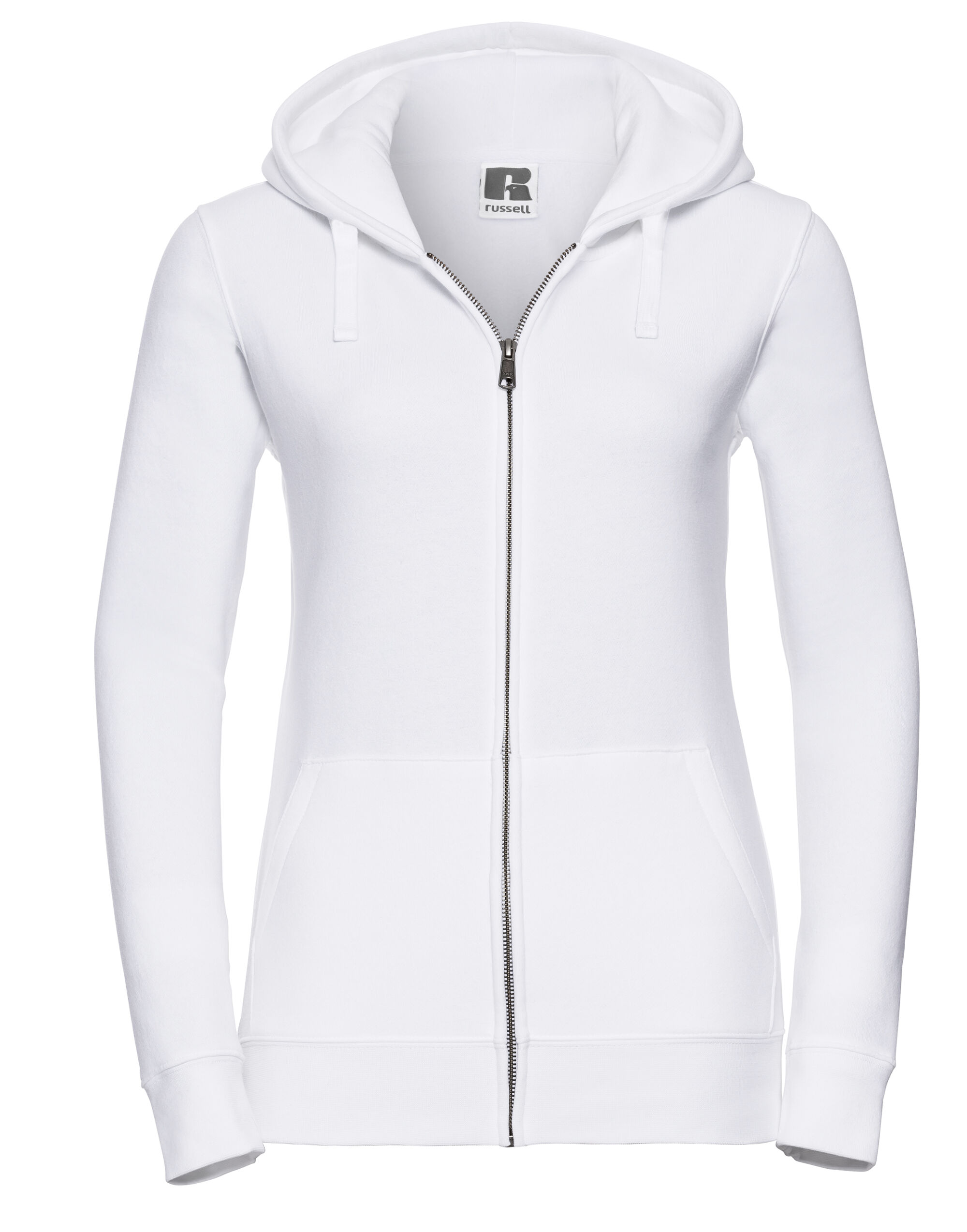 266F White Ladies’ Authentic Zipped Hood Jacket