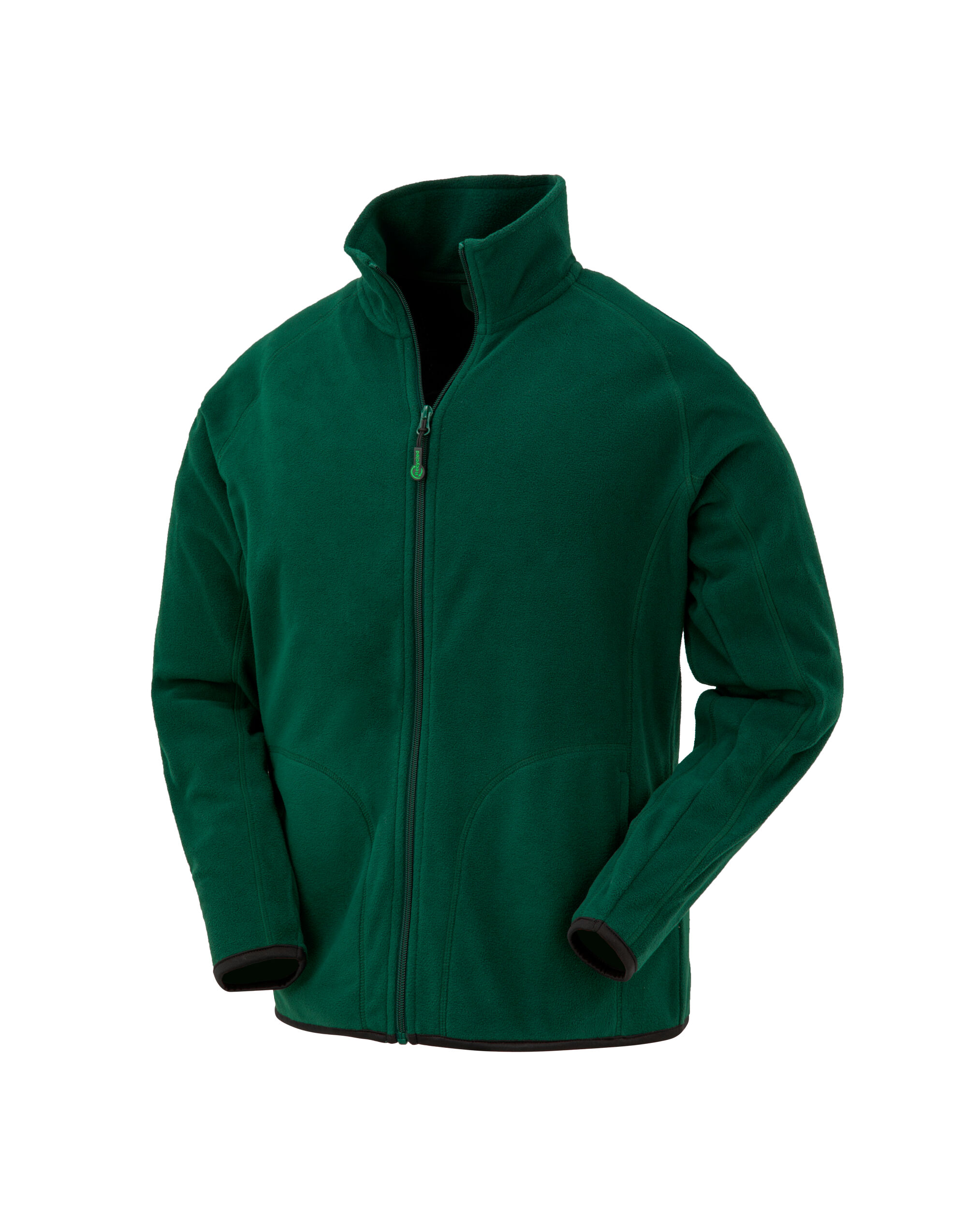 R907X Forest Green Recycled Microfleece Jacket