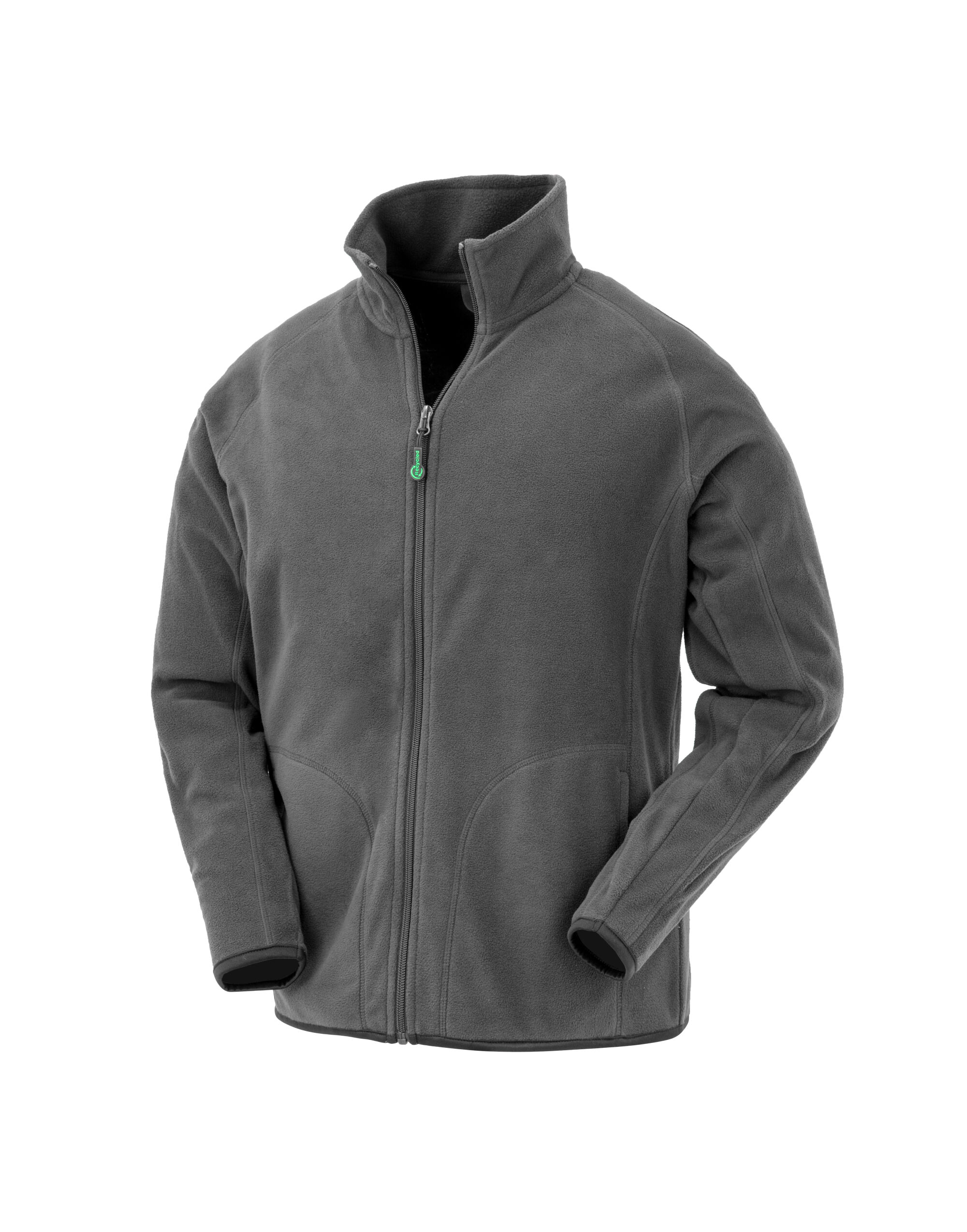 R907X Grey Recycled Microfleece Jacket