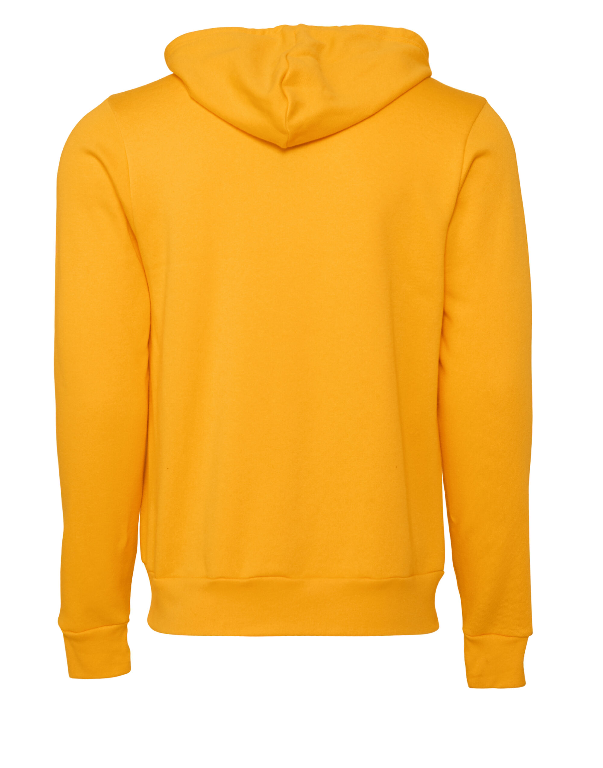 CA3739 Canvas Unisex Poly-Cotton Fleece Full-Zip Hoodie Gold