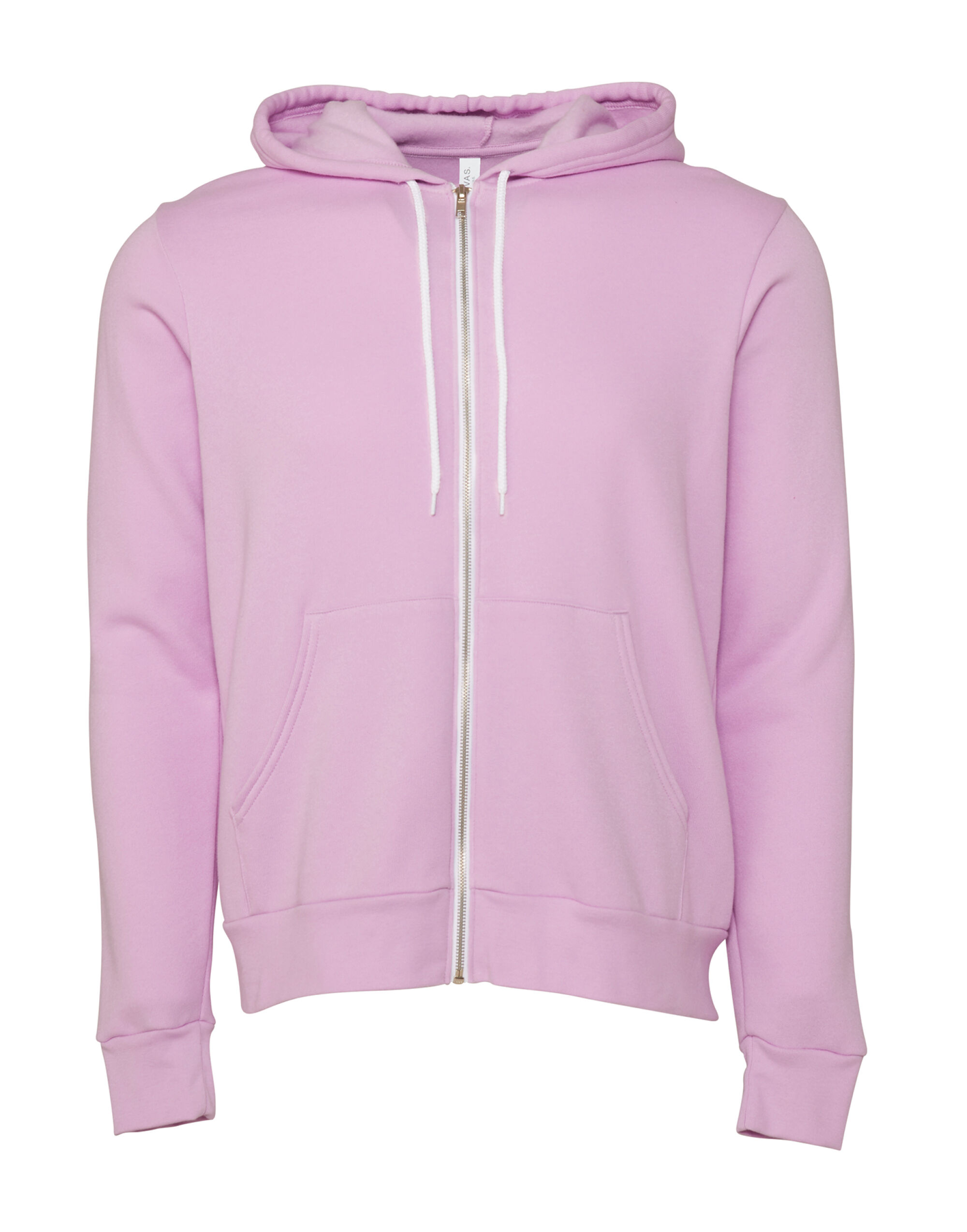 CA3739 Canvas Unisex Poly-Cotton Fleece Full-Zip Hoodie Lilac CA3739 Canvas Unisex Poly-Cotton Fleece Full-Zip Hoodie Lilac