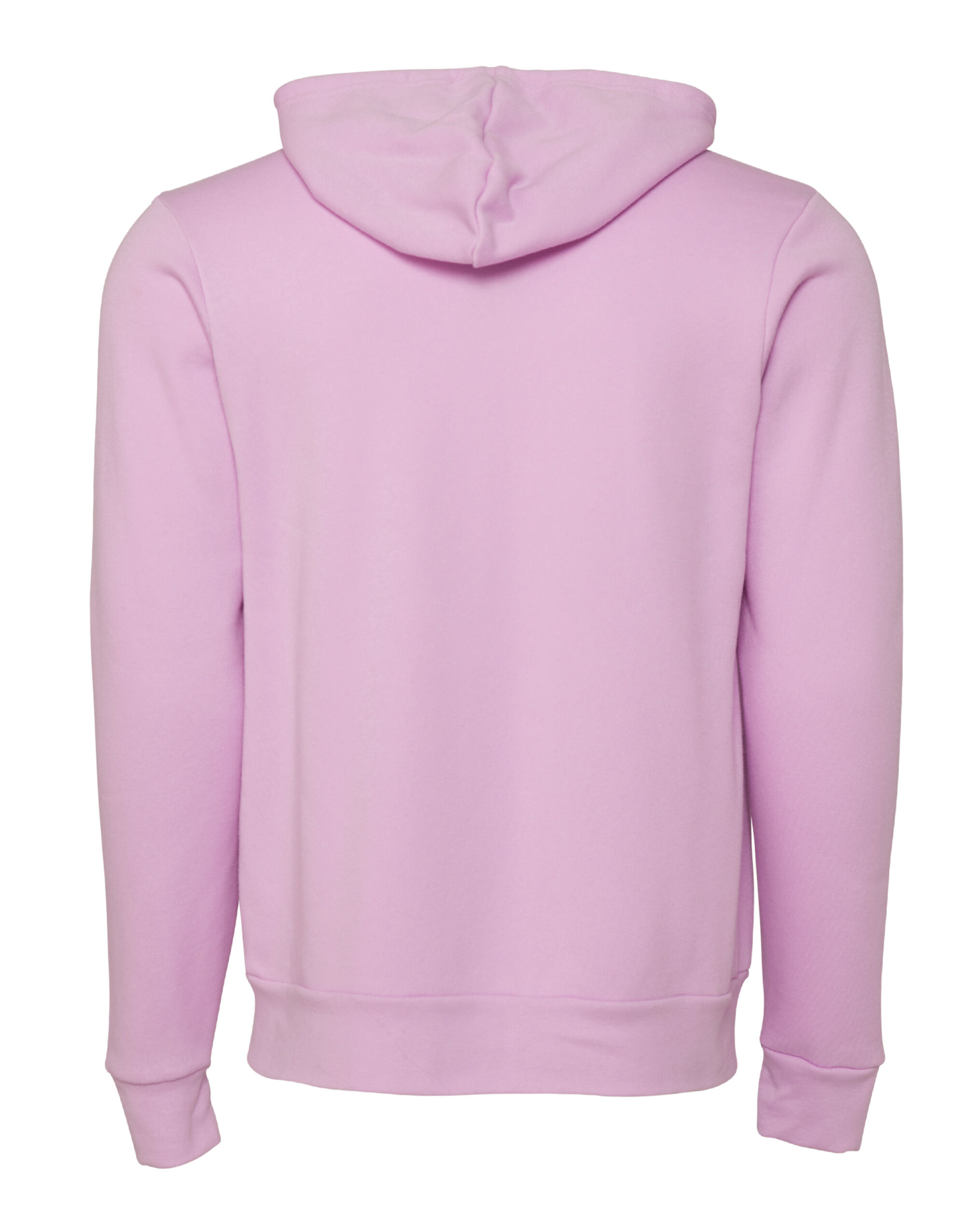 CA3739 Canvas Unisex Poly-Cotton Fleece Full-Zip Hoodie Lilac