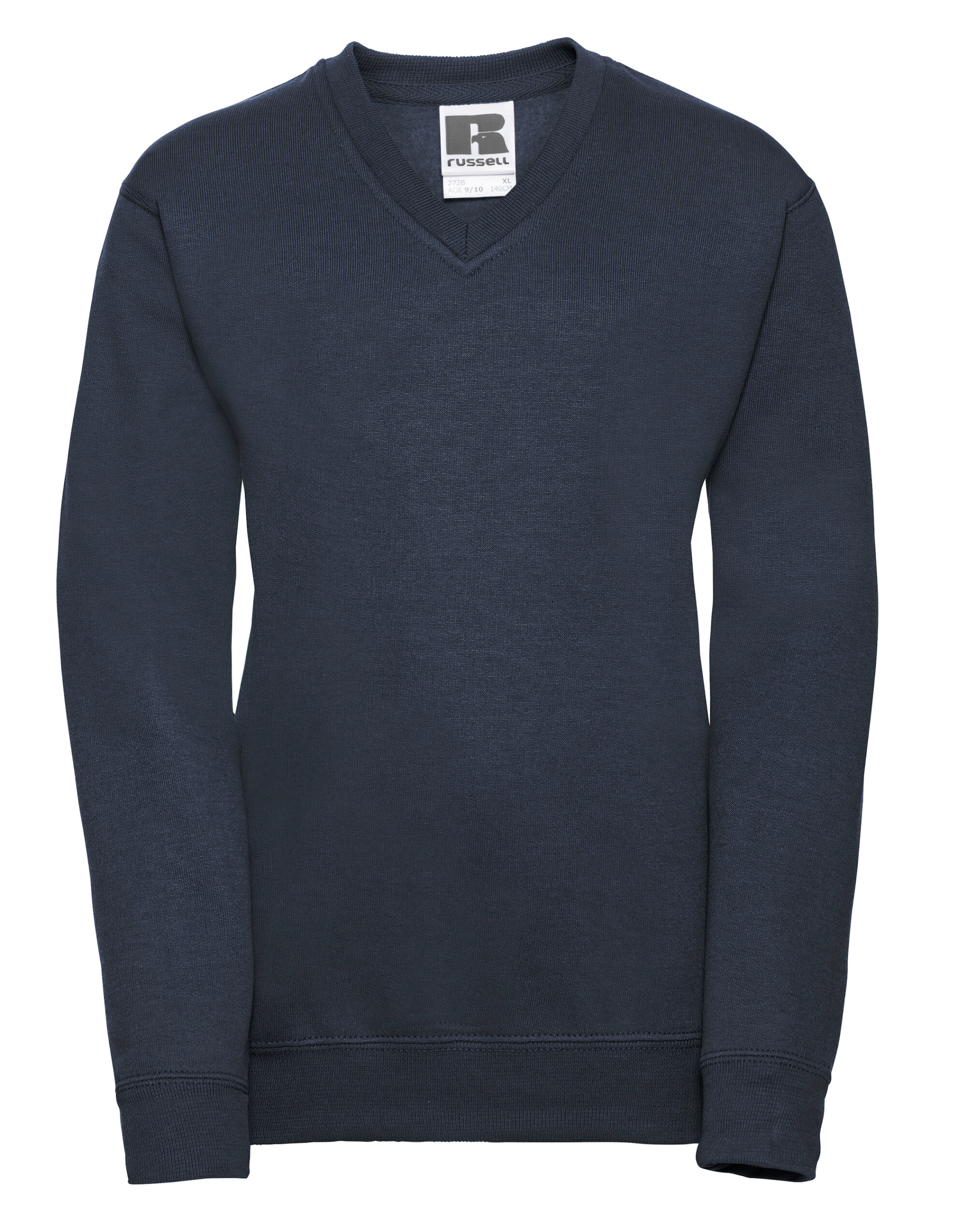 French Navy Kids V-Neck Sweatshirt