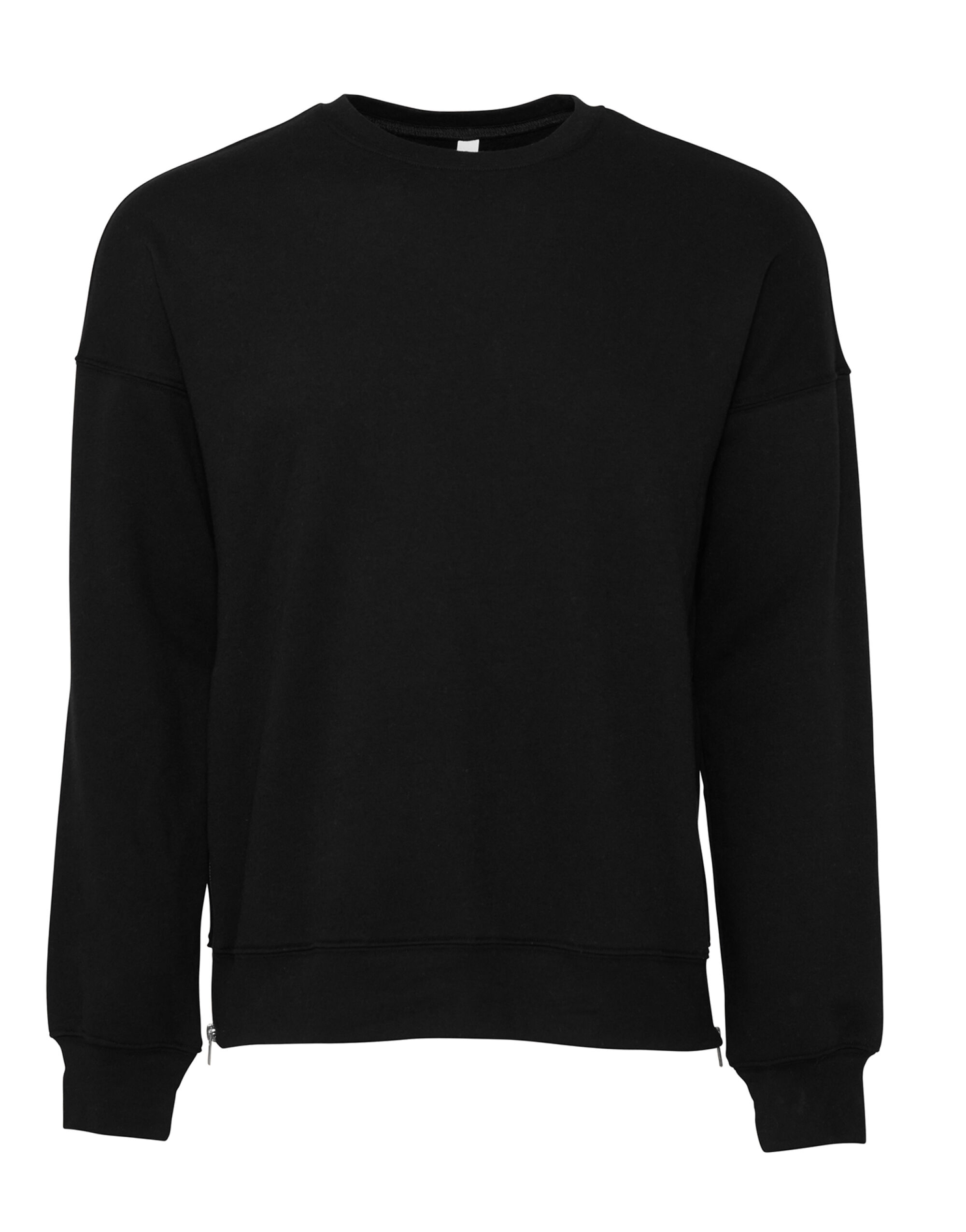 CA3945 Unisex Drop Shoulder Fleece DTG Black