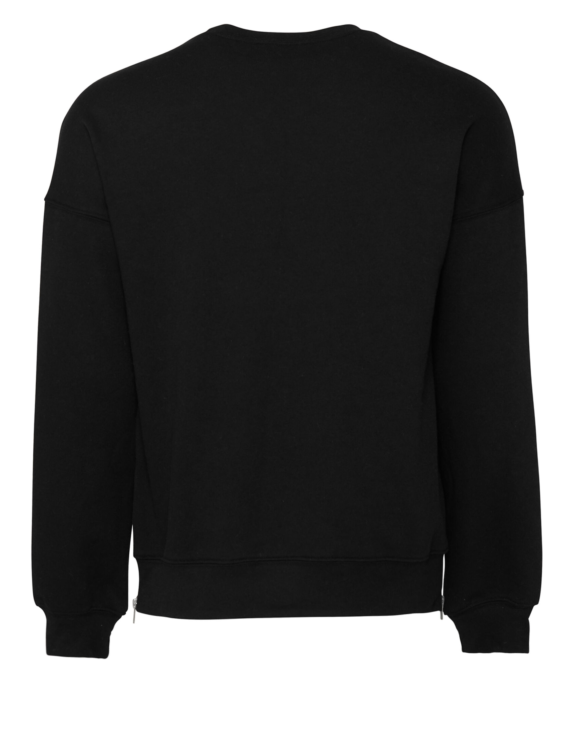 CA3945 Unisex Drop Shoulder Fleece DTG Black