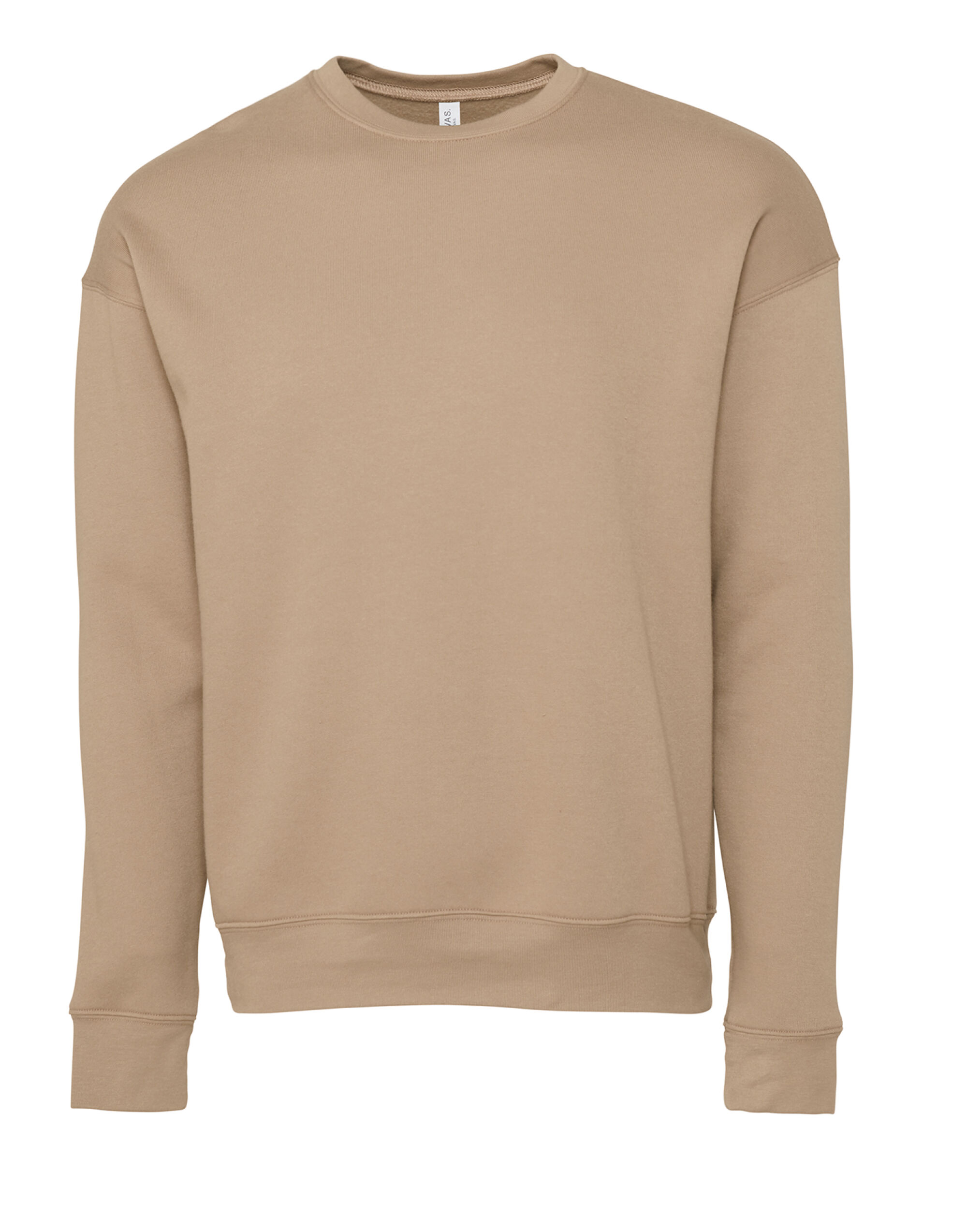CA3945 Unisex Drop Shoulder Fleece Tan