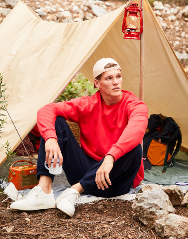 62154 Men’s Premium Set-In Sweat Burgundy