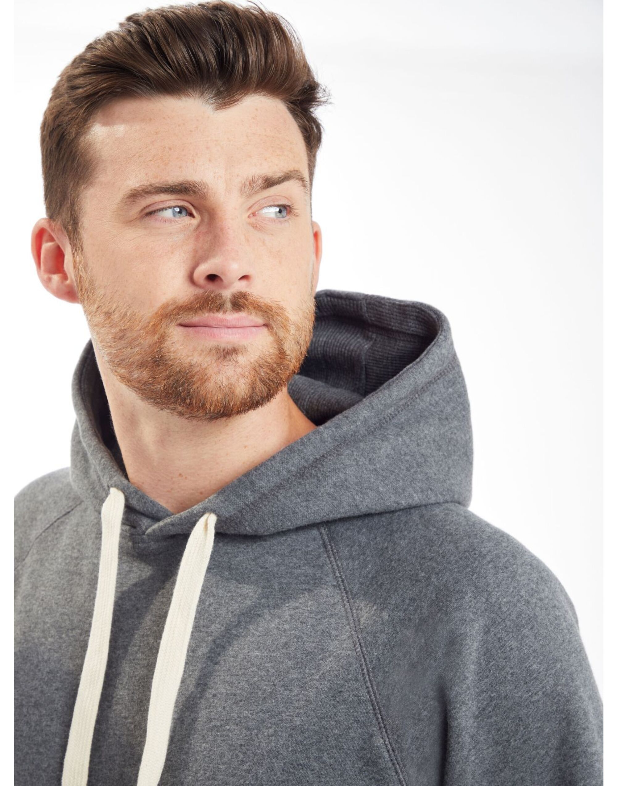 M73 Charcoal Grey Melange The Superstar Hoodie