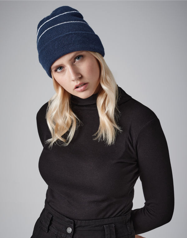 French Navy Enhanced-Viz Beanie