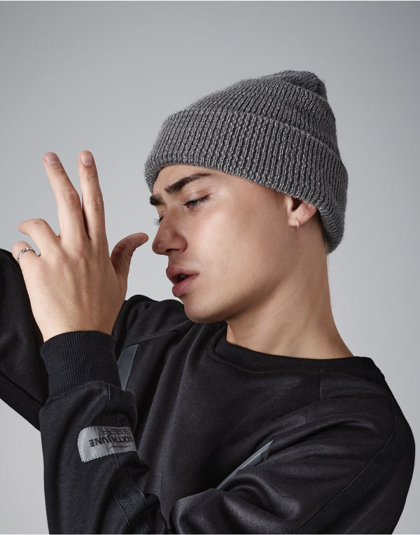 Fluro Yellow Reflective Beanie