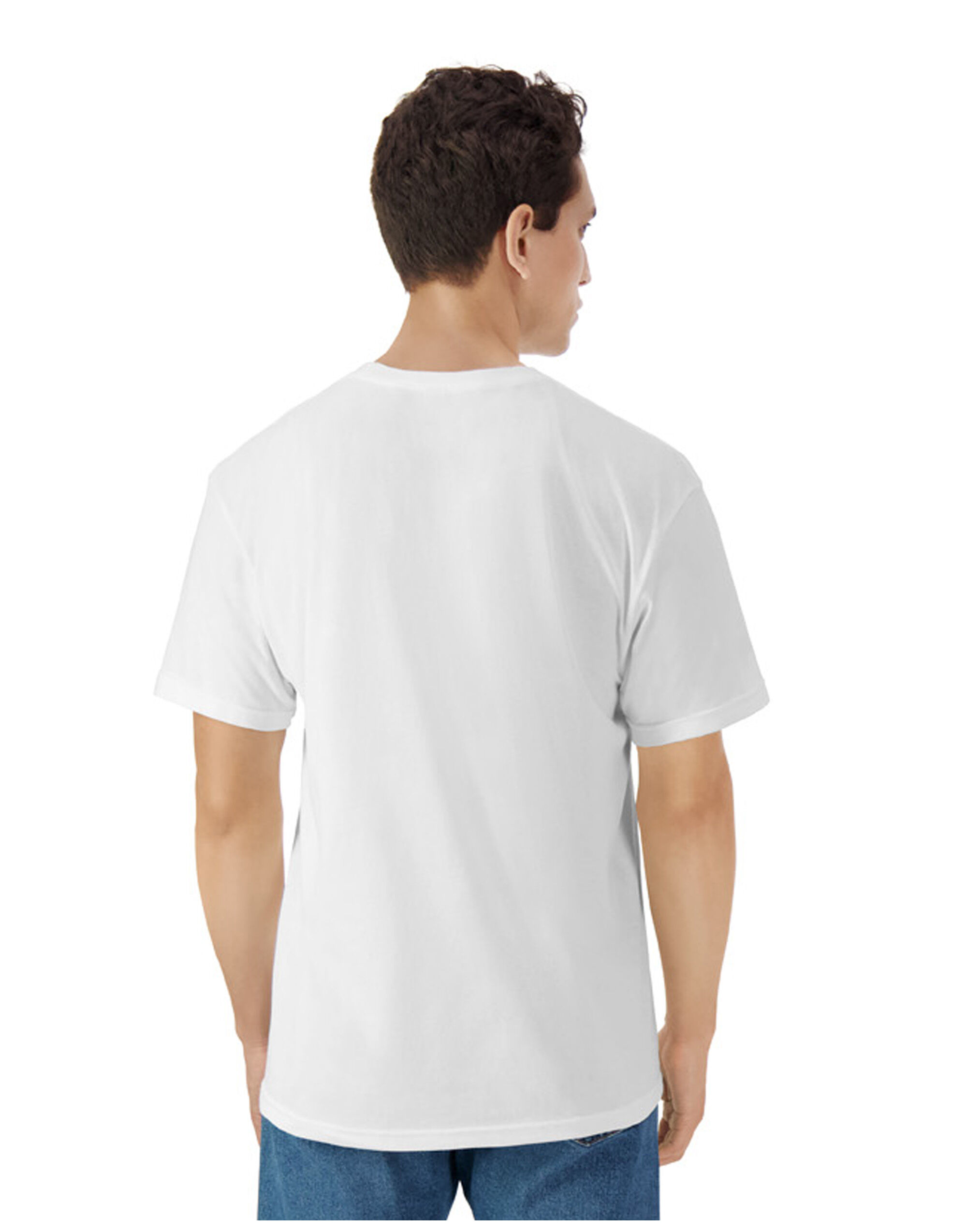 3000 Light Cotton Adult T-Shirt White